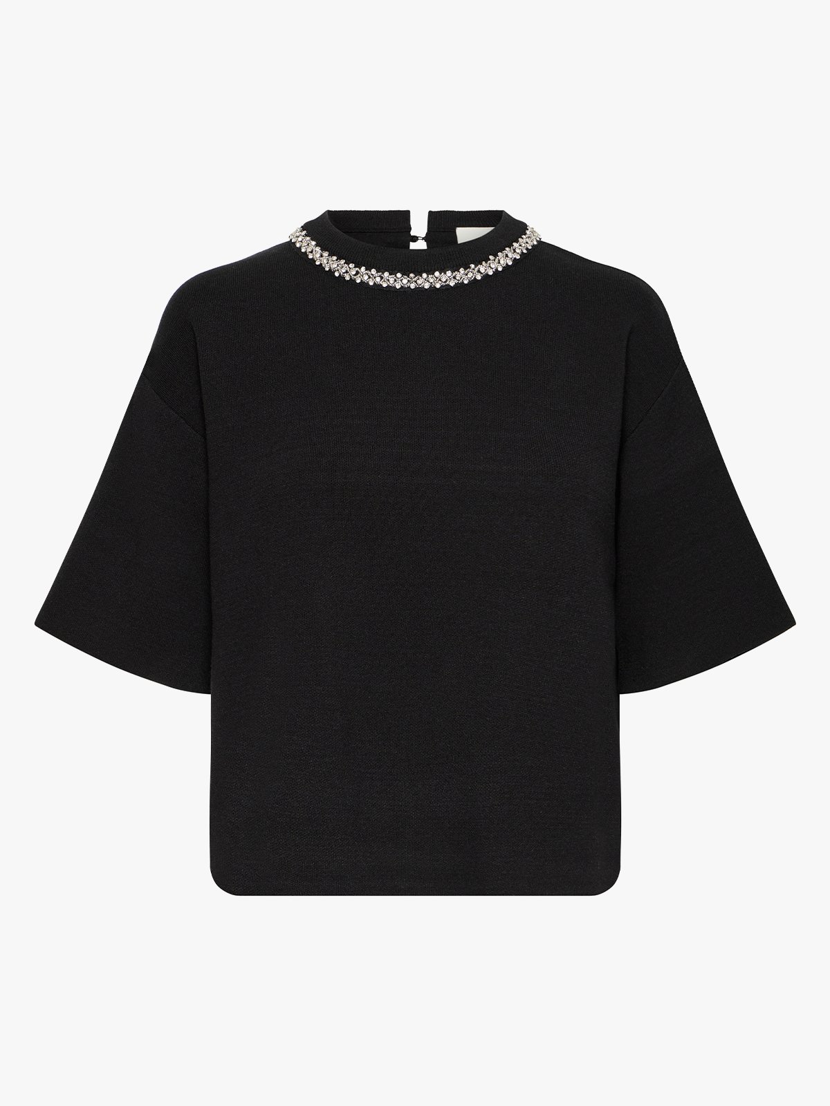 Ichi Dorise Short Sleeve Black