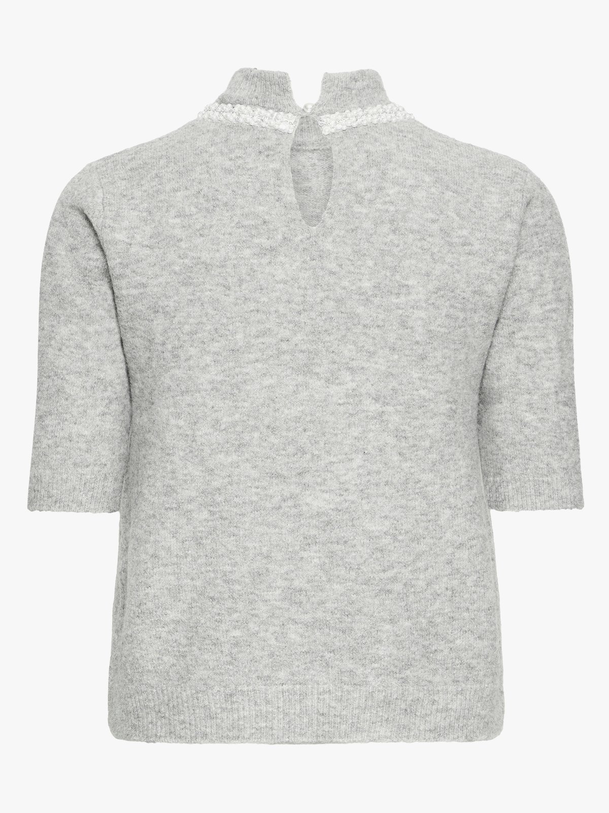 Ichi Macon Short Sleeve Grey melange