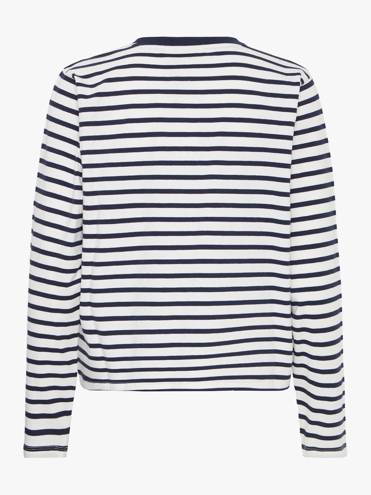 Ichi Mira Loose Long Sleeve 3 Total Eclipse / Cloud Dancer