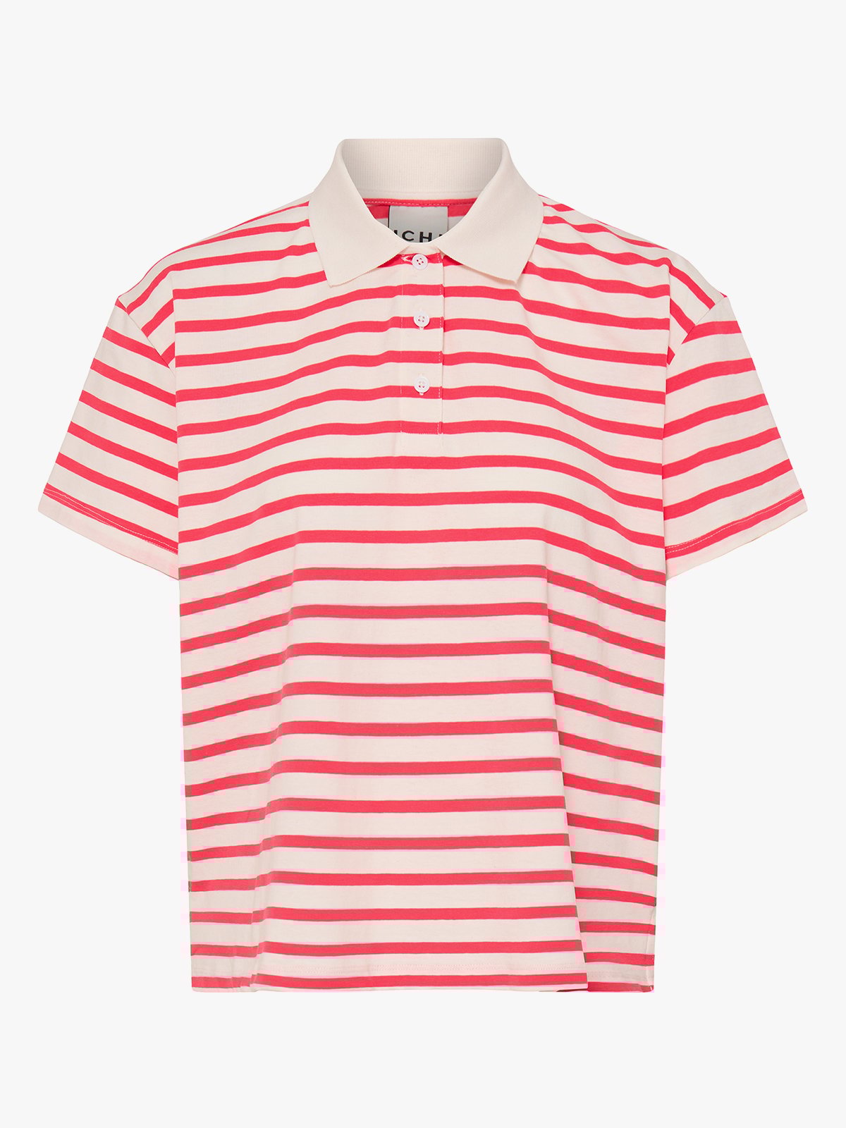 Ichi Mira Polo Short Sleeve Rød