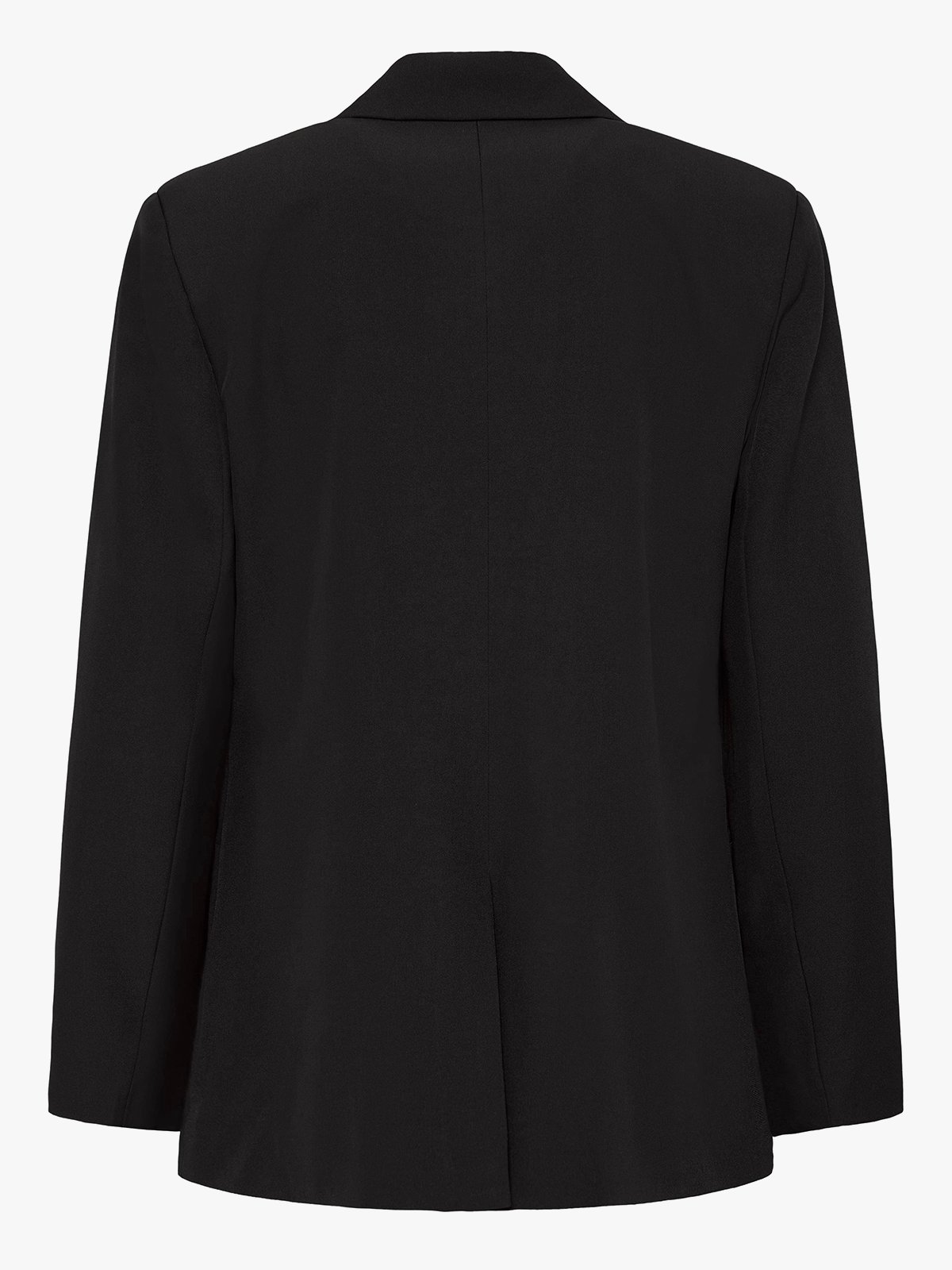 Ichi Fava Long Blazer Black