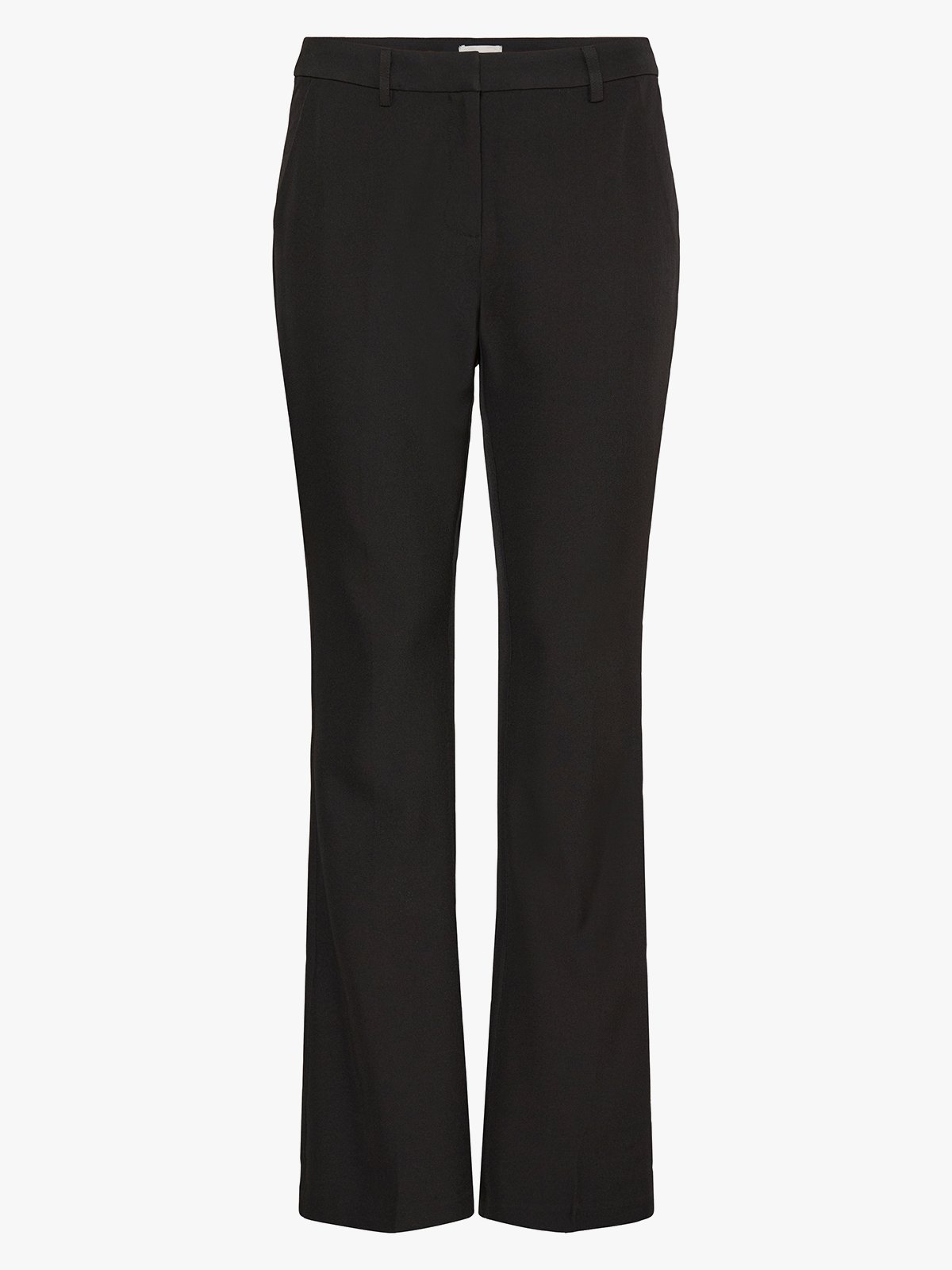 Ichi Fava Flared Pants Black