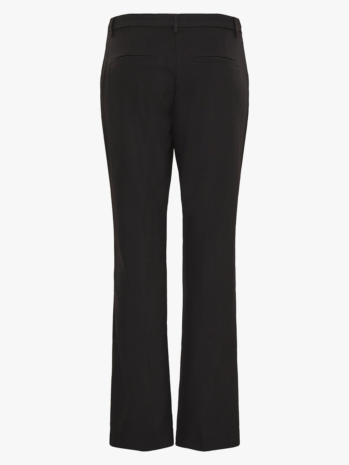 Ichi Fava Flared Pants Black