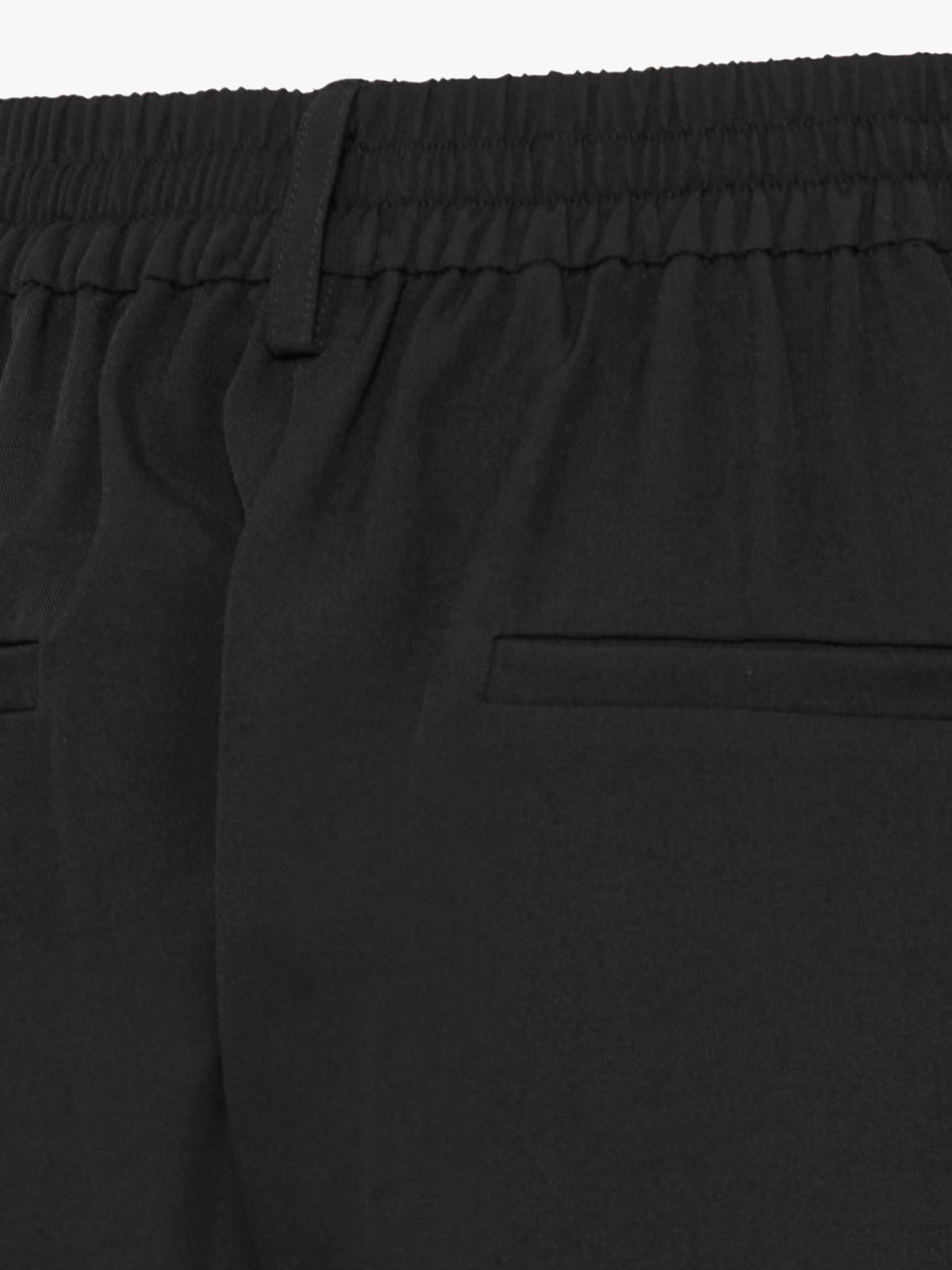 Ichi Fava Wide Pants Black