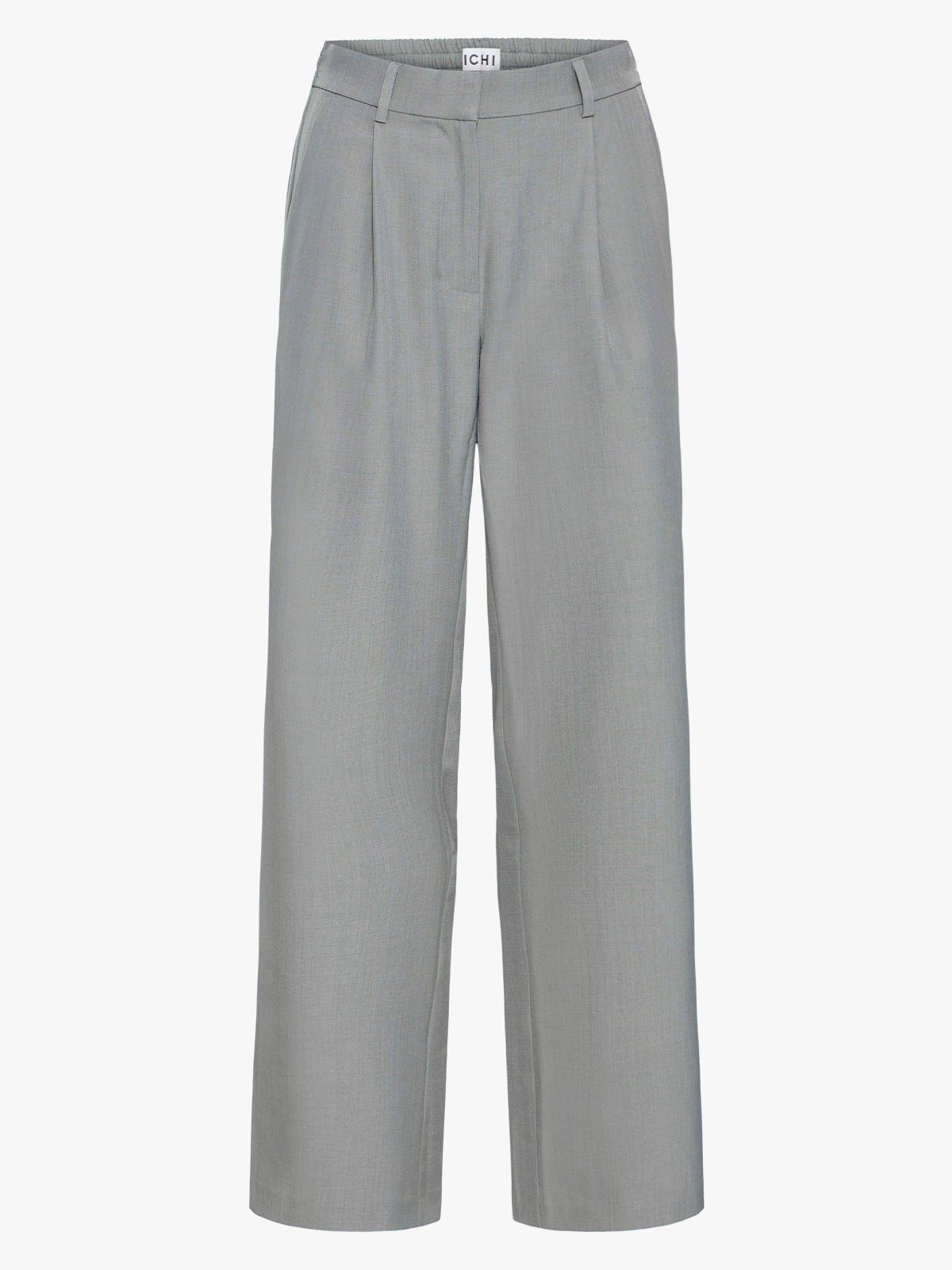 Ichi Fava Wide Pants Grey