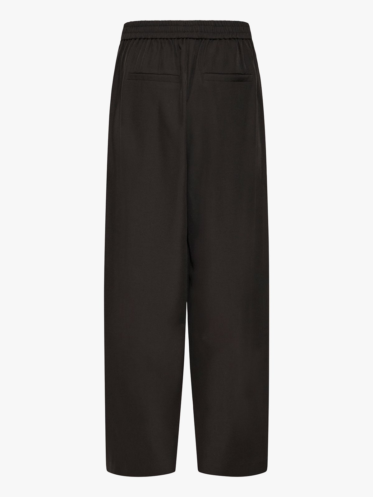 Ichi Fava Barrel Pants Black