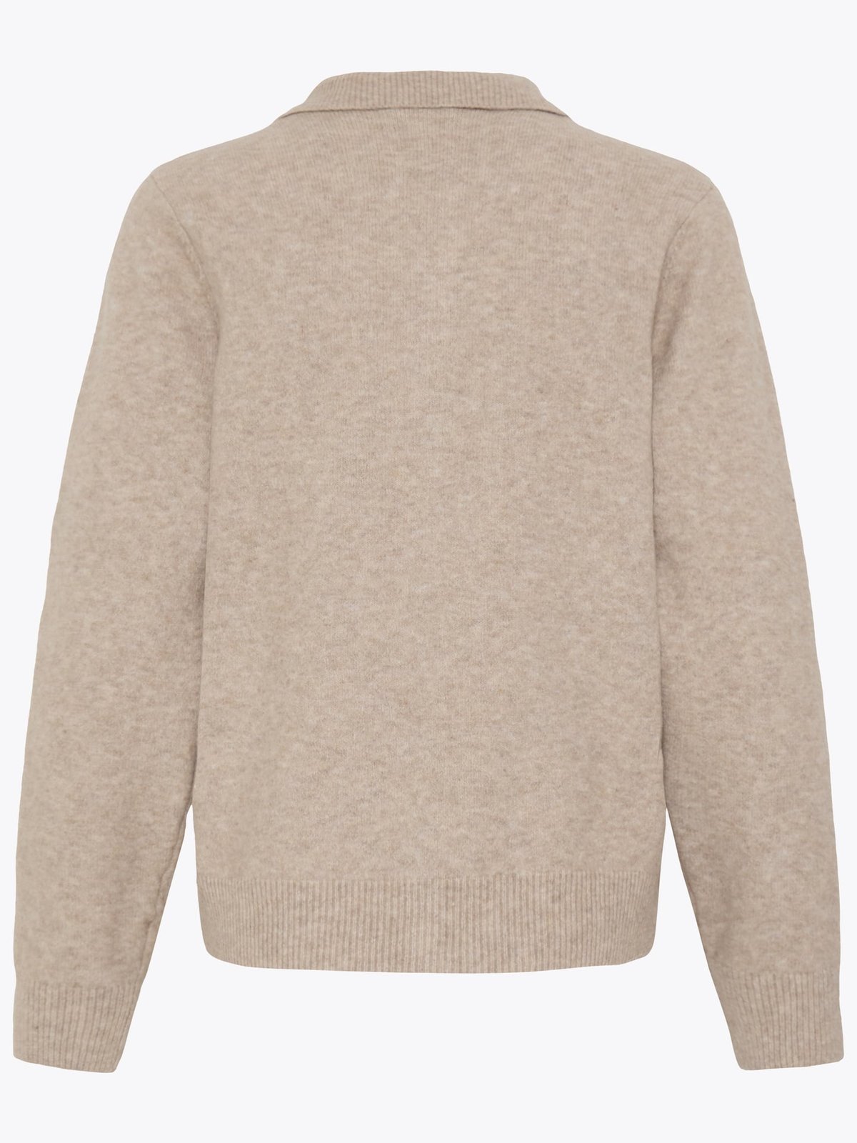 Ichi Dasila Cardigan Oatmel Melange