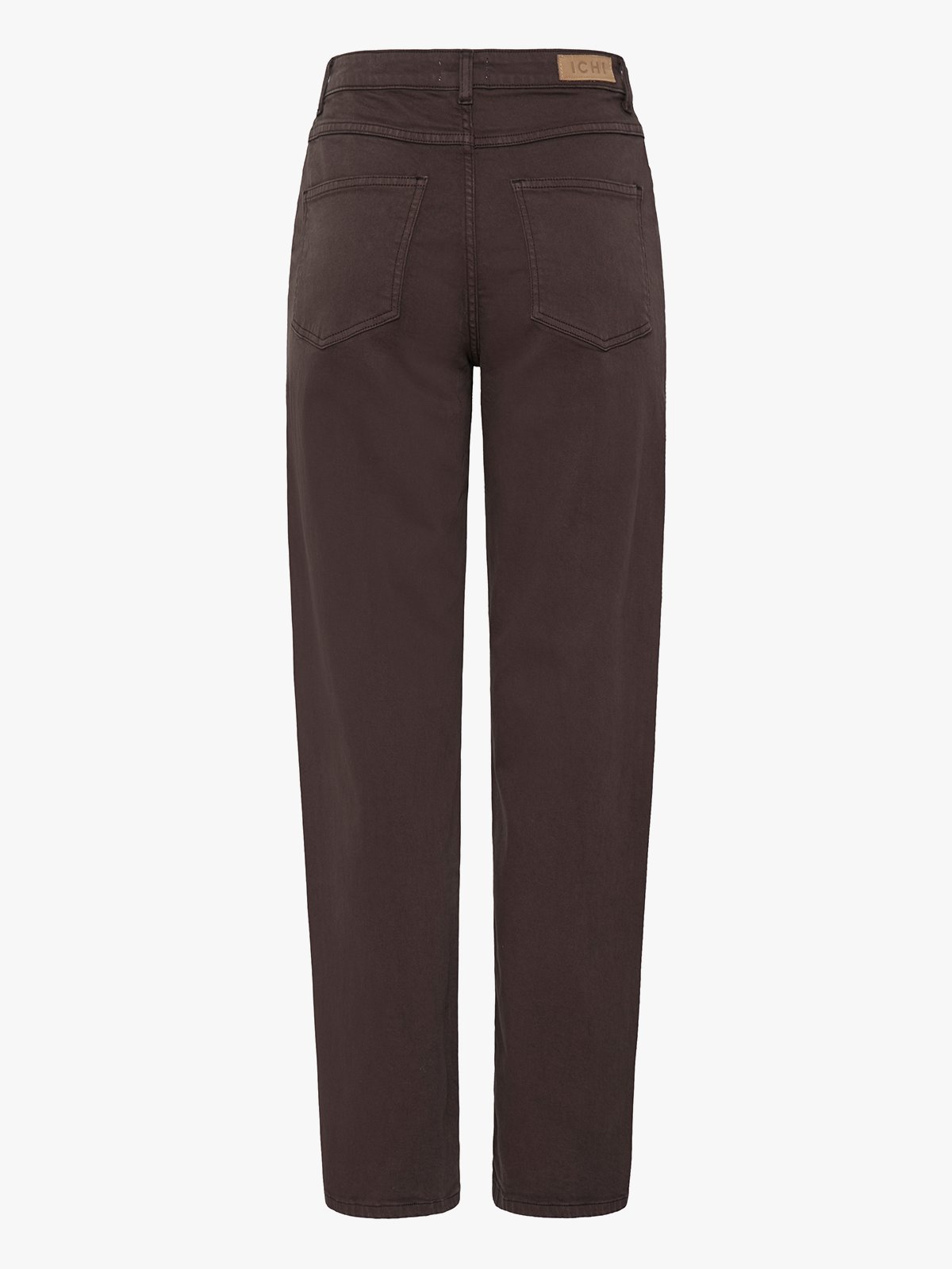 Ichi Ziggy Straight Pant Coffee Bean