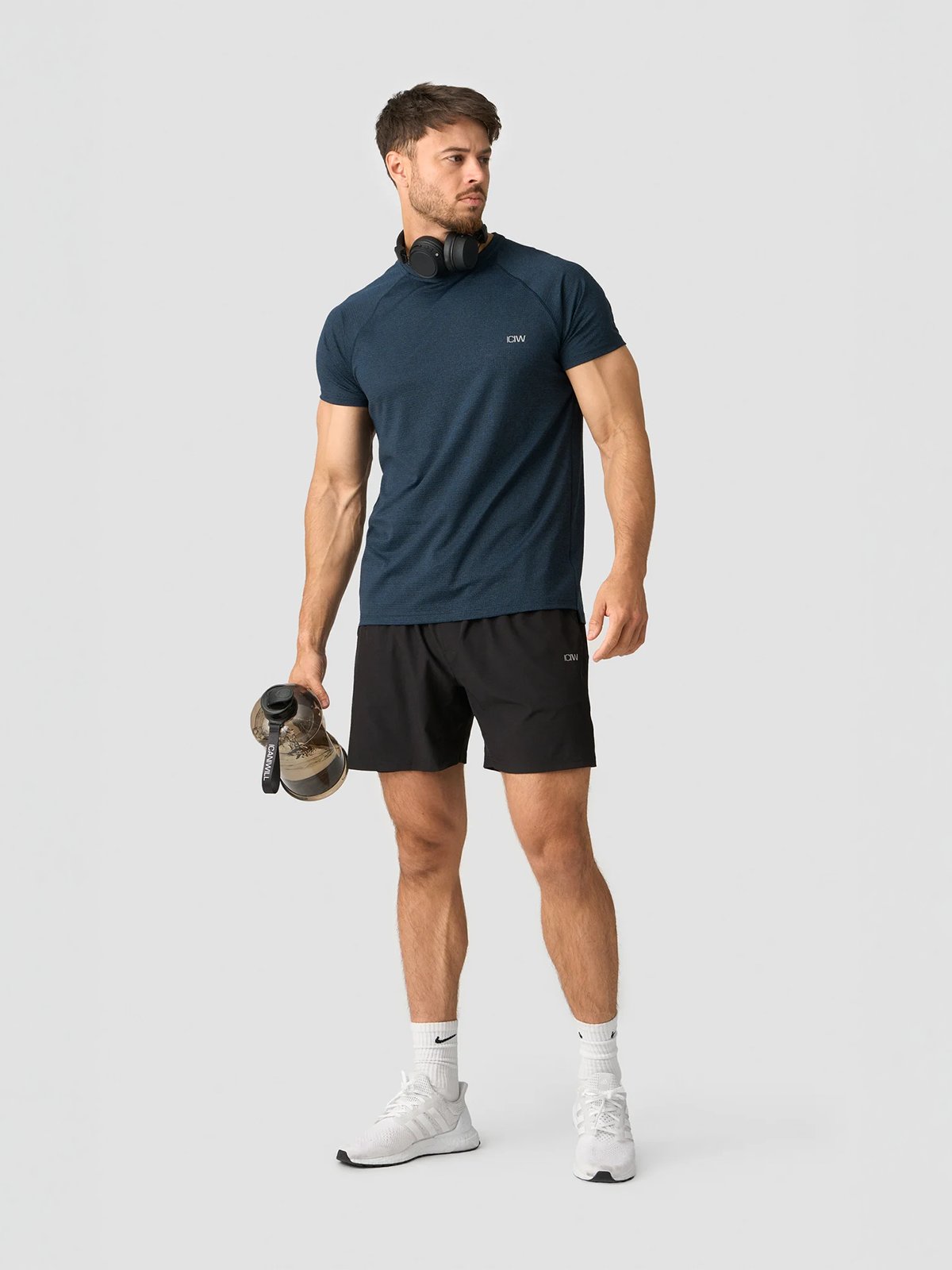 ICIW Training Mesh T-Shirt Steel Blue