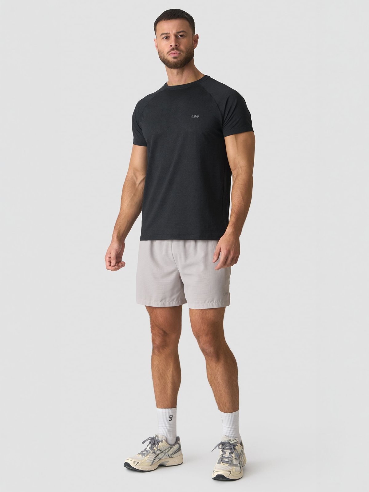 ICIW Training Mesh T-Shirt Stormy Grey