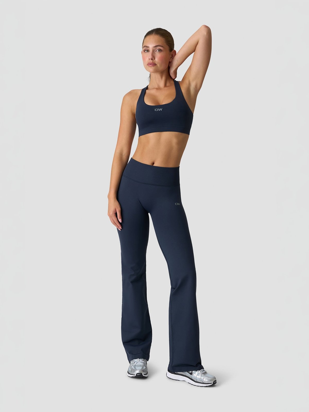 ICIW Define Seamless Straight Pants Midnight Blue