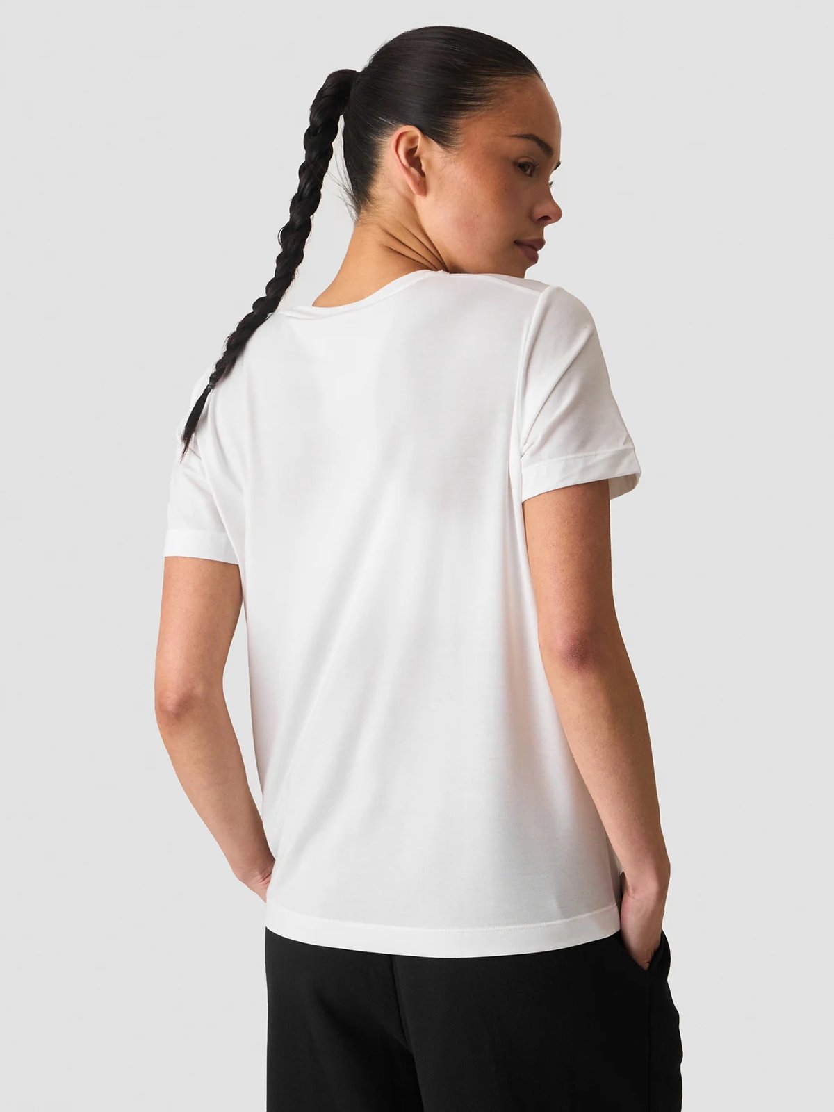 ICIW Define Loose T-Shirt White Snow