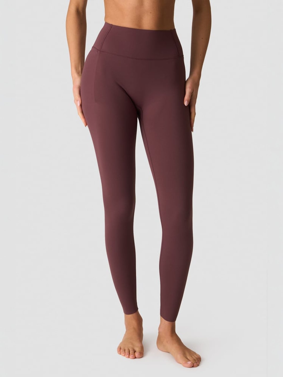 ICIW Nimble No-Rise Tights Dull Berry Red