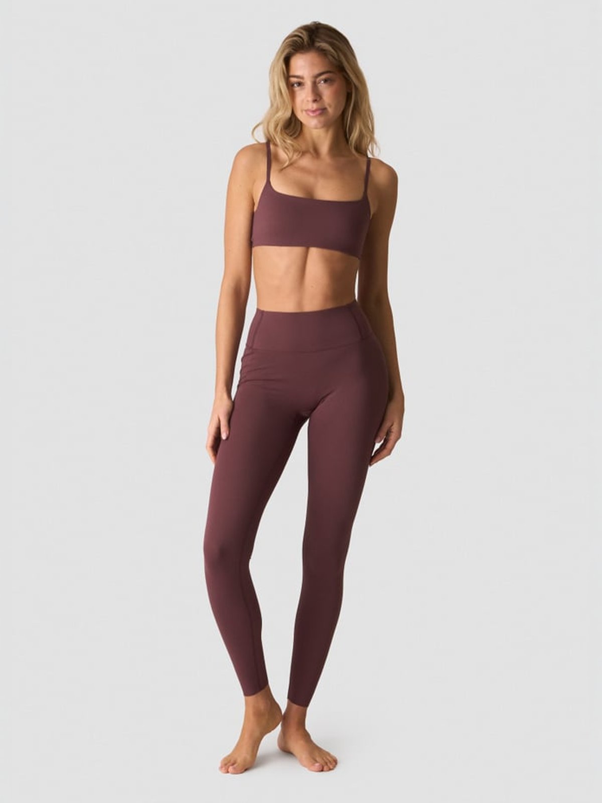 ICIW Nimble No-Rise Tights Dull Berry Red