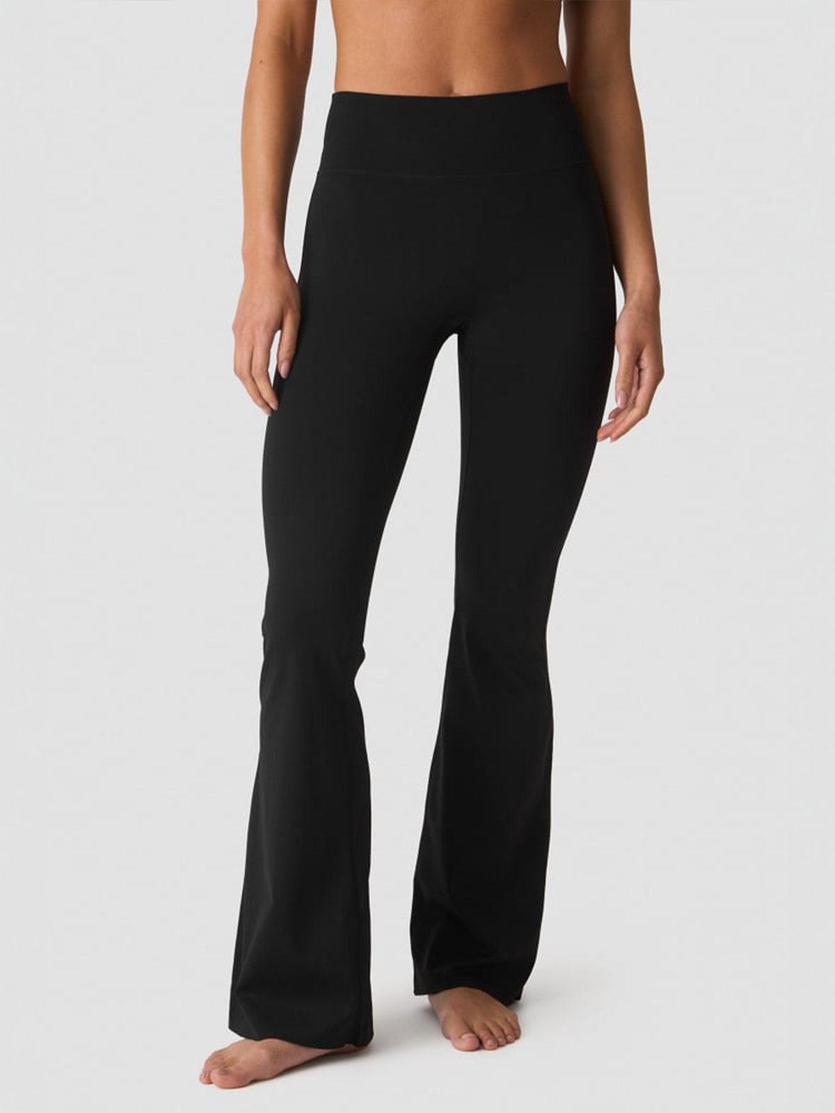 ICIW Nimble No-Rise Flare Tights Black