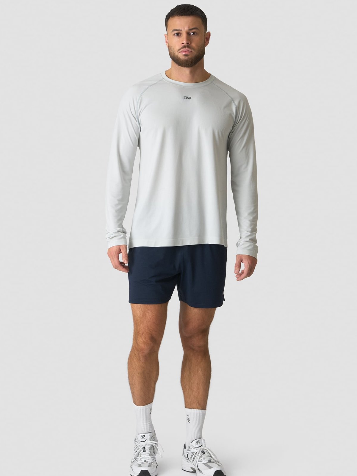 ICIW Stride Long Sleeve Lunar Grey