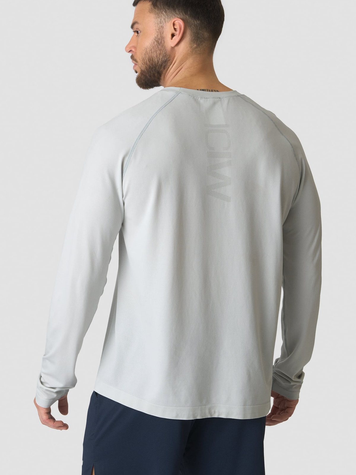 ICIW Stride Long Sleeve Lunar Grey