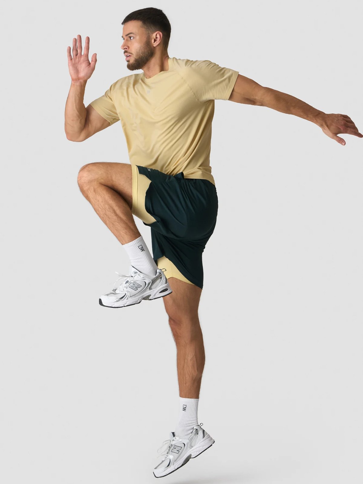 ICIW Stride T-Shirt Hay Yellow