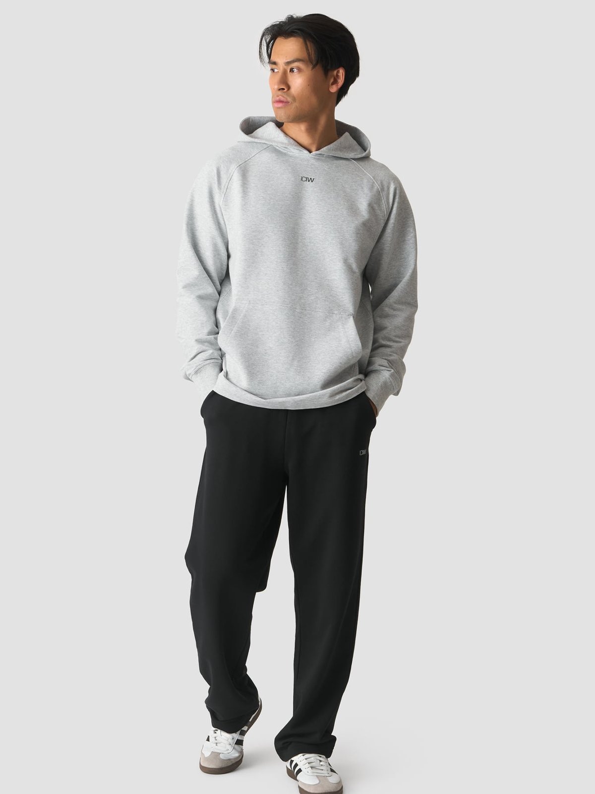 ICIW Stride Straight Leg Sweat Pants Black