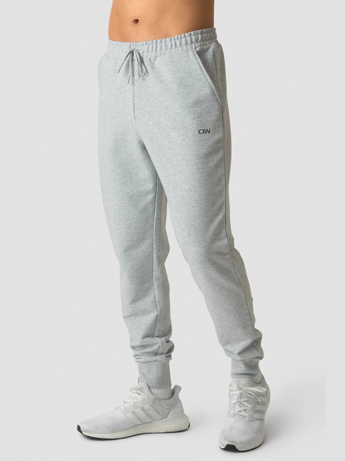ICIW Stride Sweat Pants Light Grey Melange