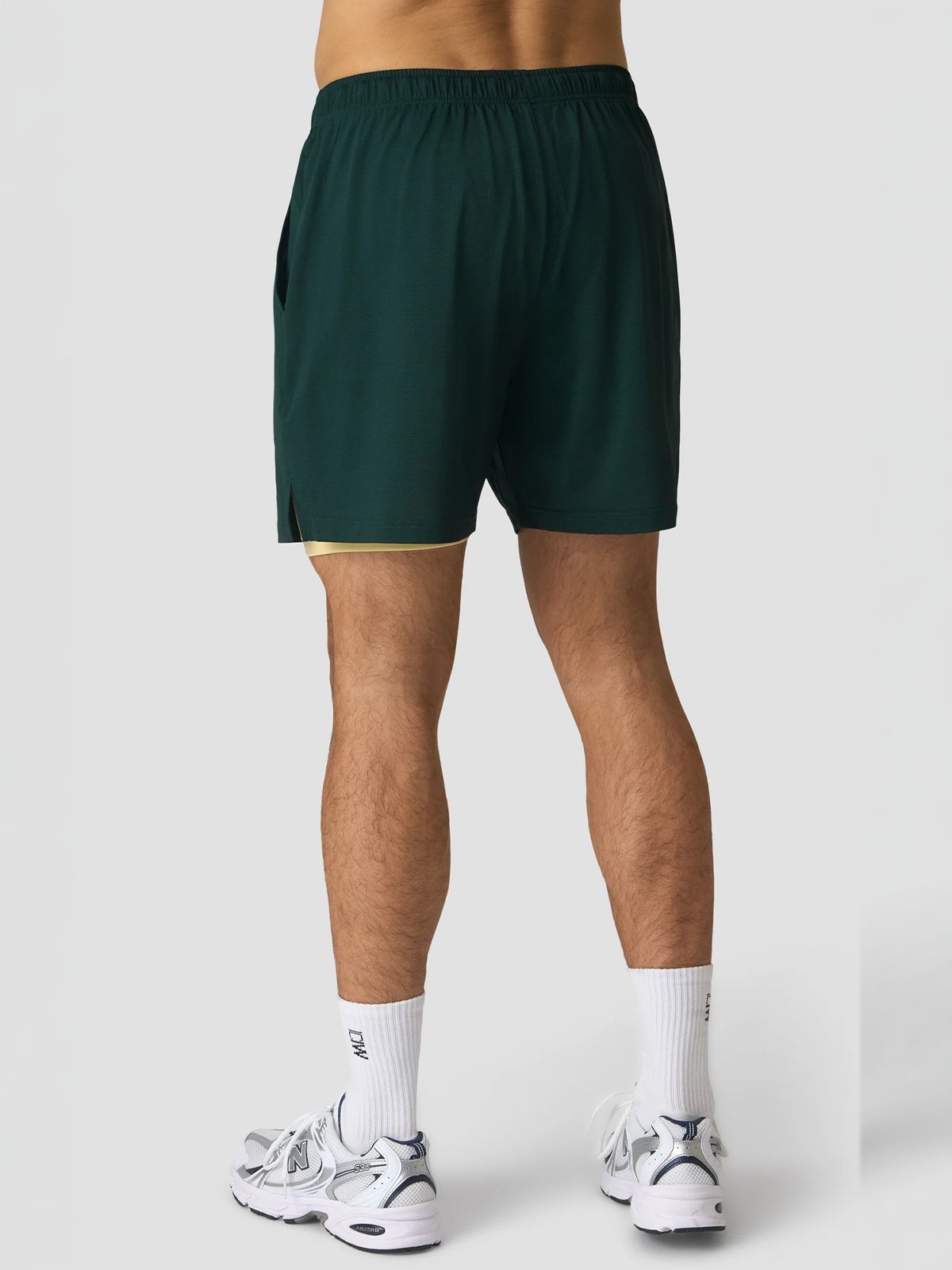 ICIW Stride 2in1 Shorts 2.0 Green / Yellow
