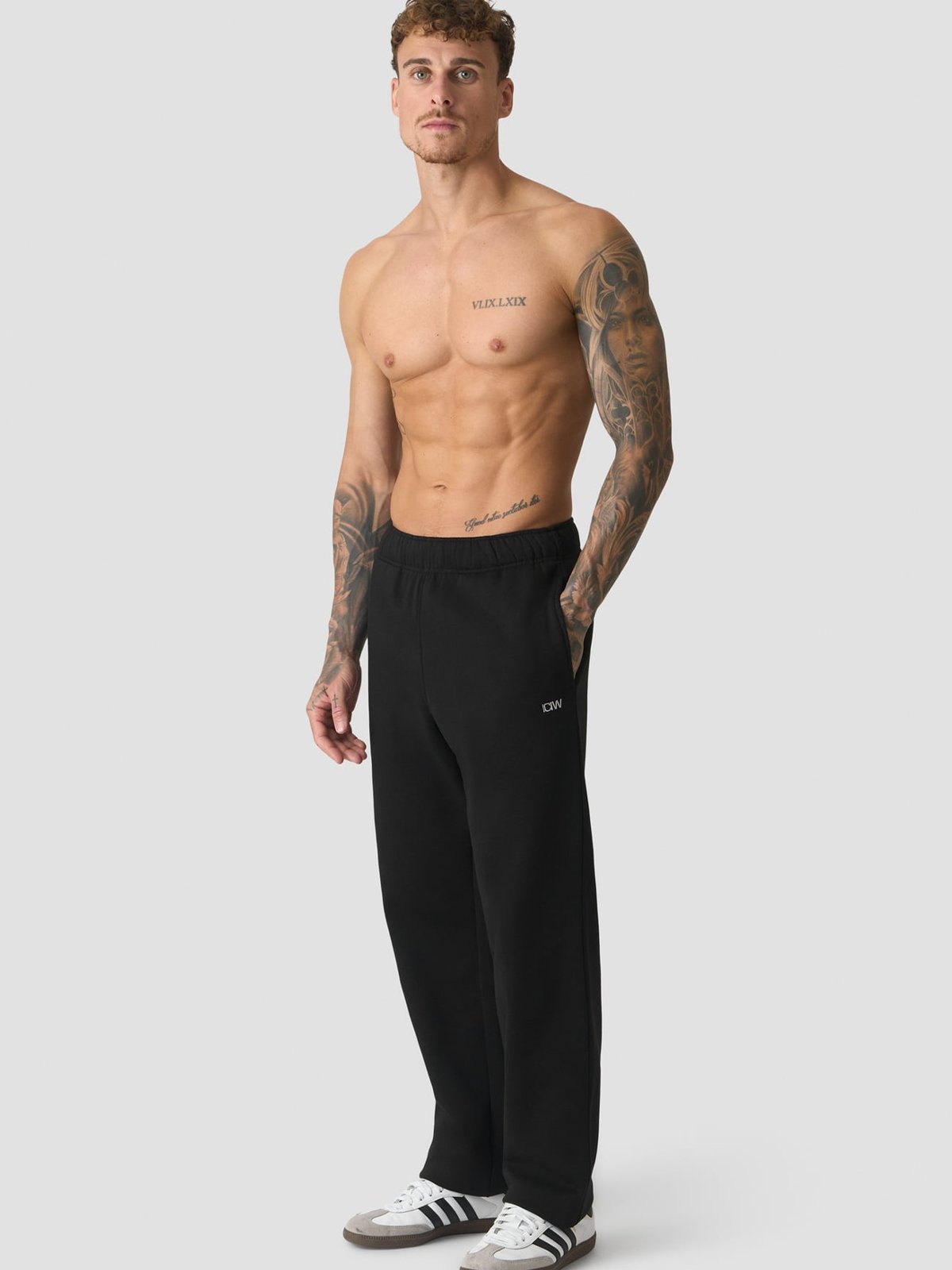 ICIW Everyday Straight Pants Black