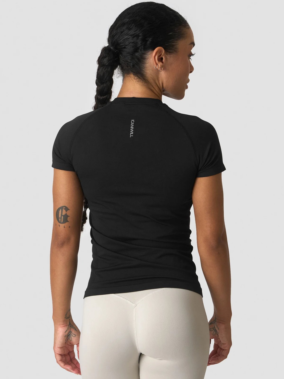 ICIW Define Seamless T-Shirt Black