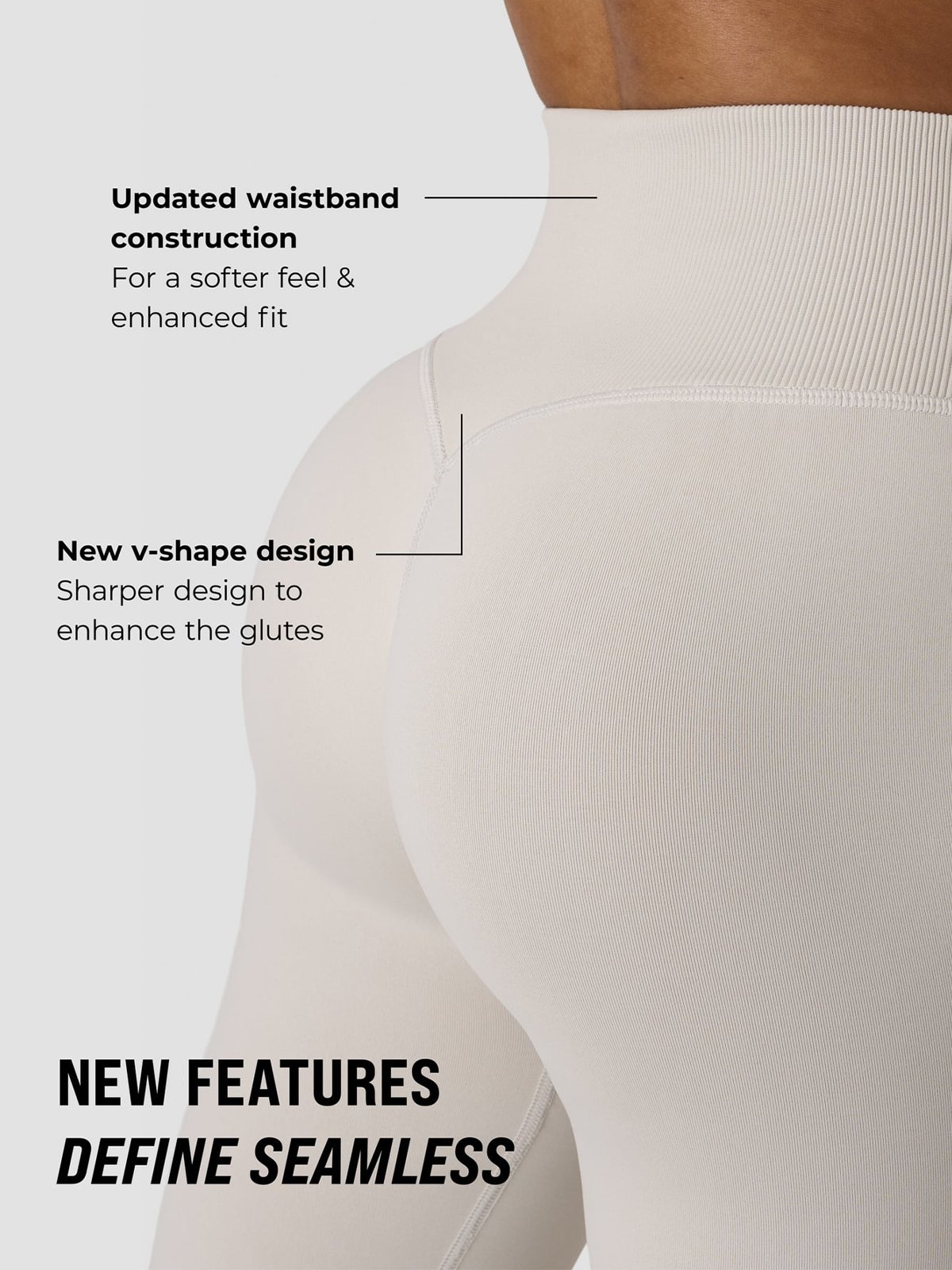 ICIW Define Seamless V-Shape Tights Maroon Red