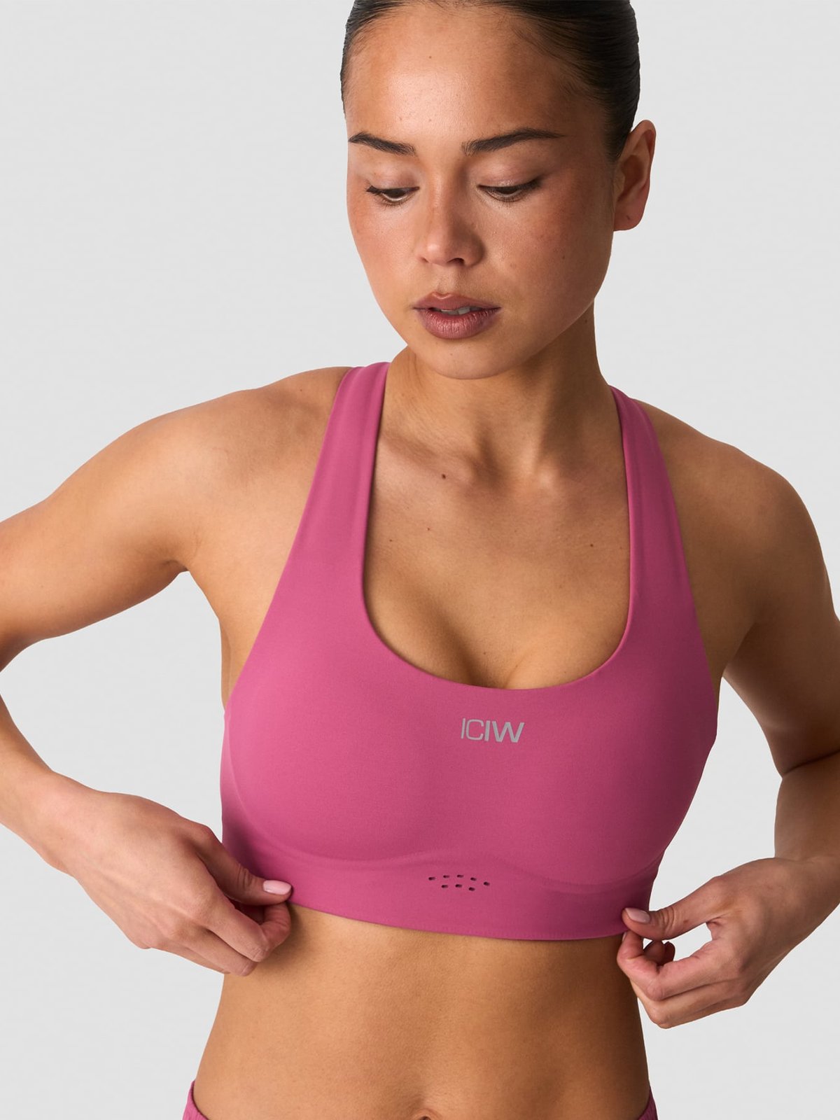 ICIW Mirage Cardio High Support Bra Petal Pink