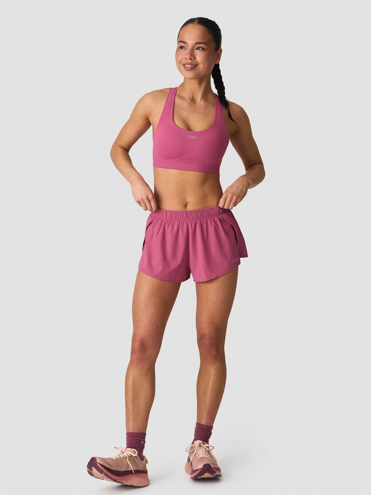 ICIW Mirage Cardio High Support Bra Petal Pink