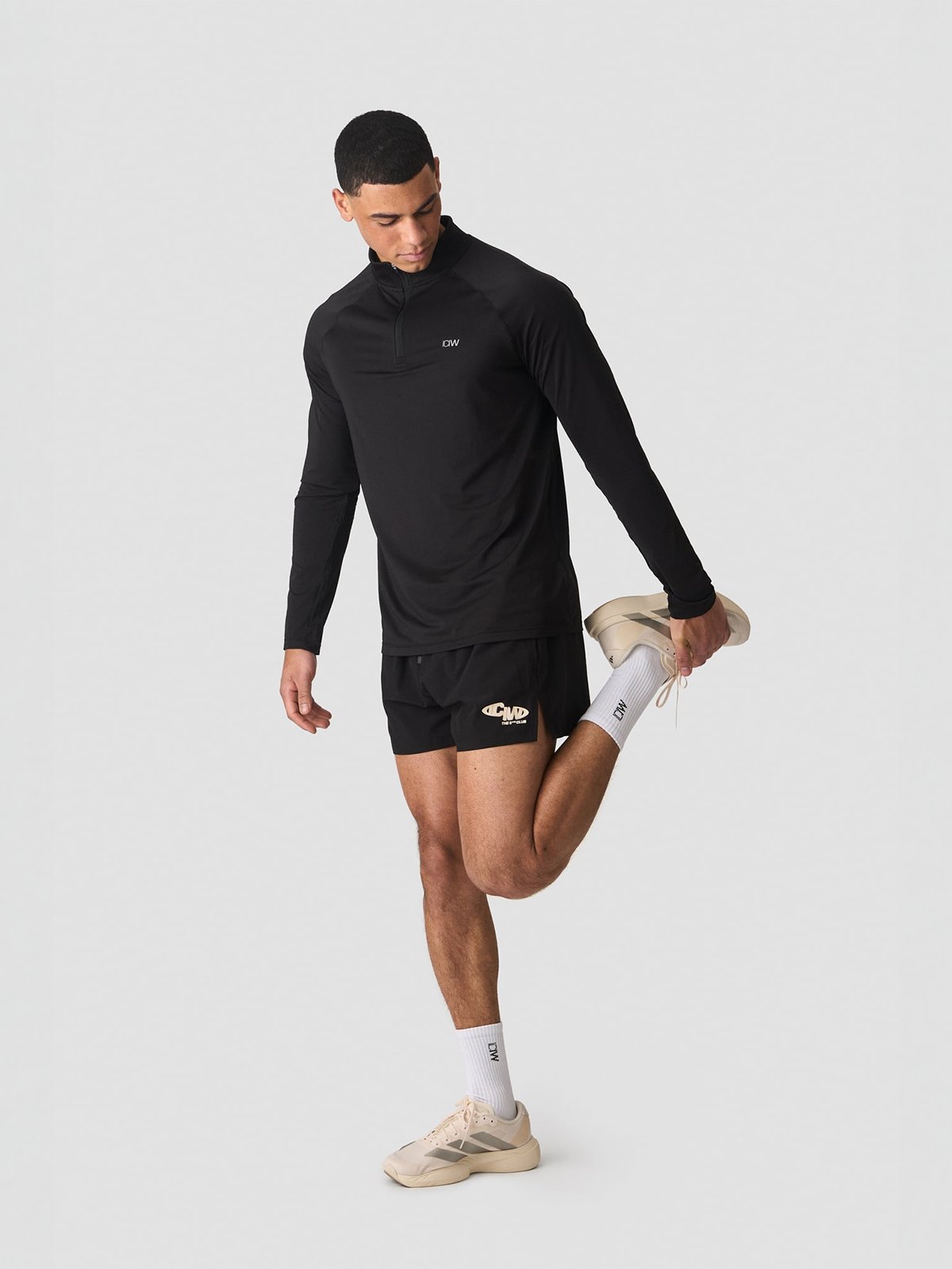 ICIW Mirage 1/4 Zip Long Sleeve Black