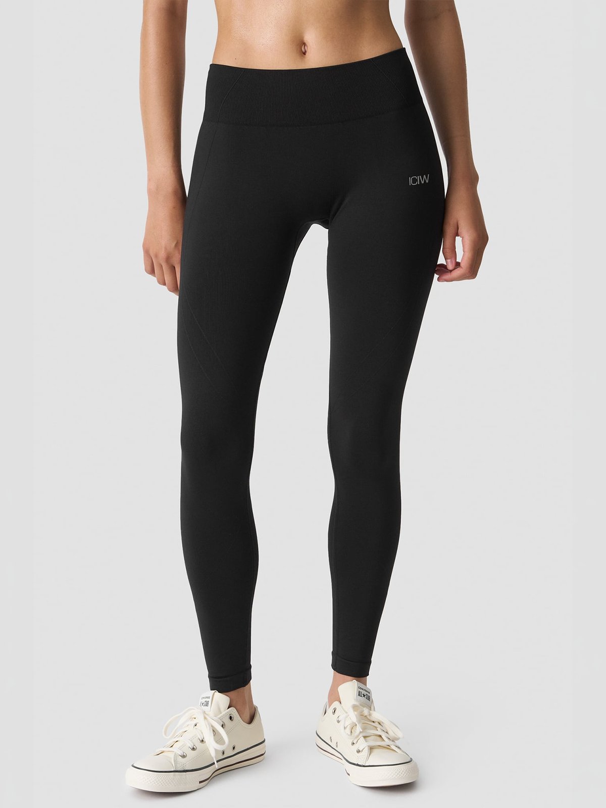 ICIW Shape Mid Waist Tights Black