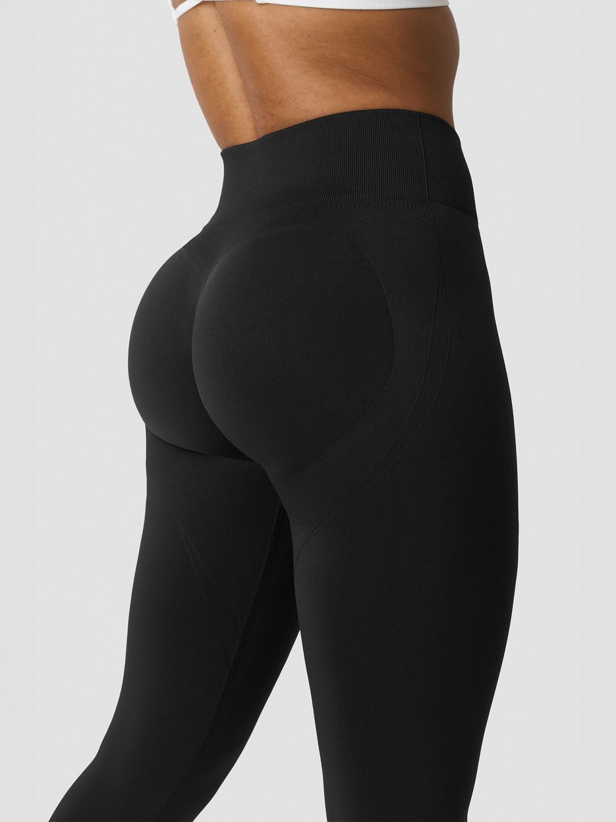 ICIW Shape Mid Waist Tights Black