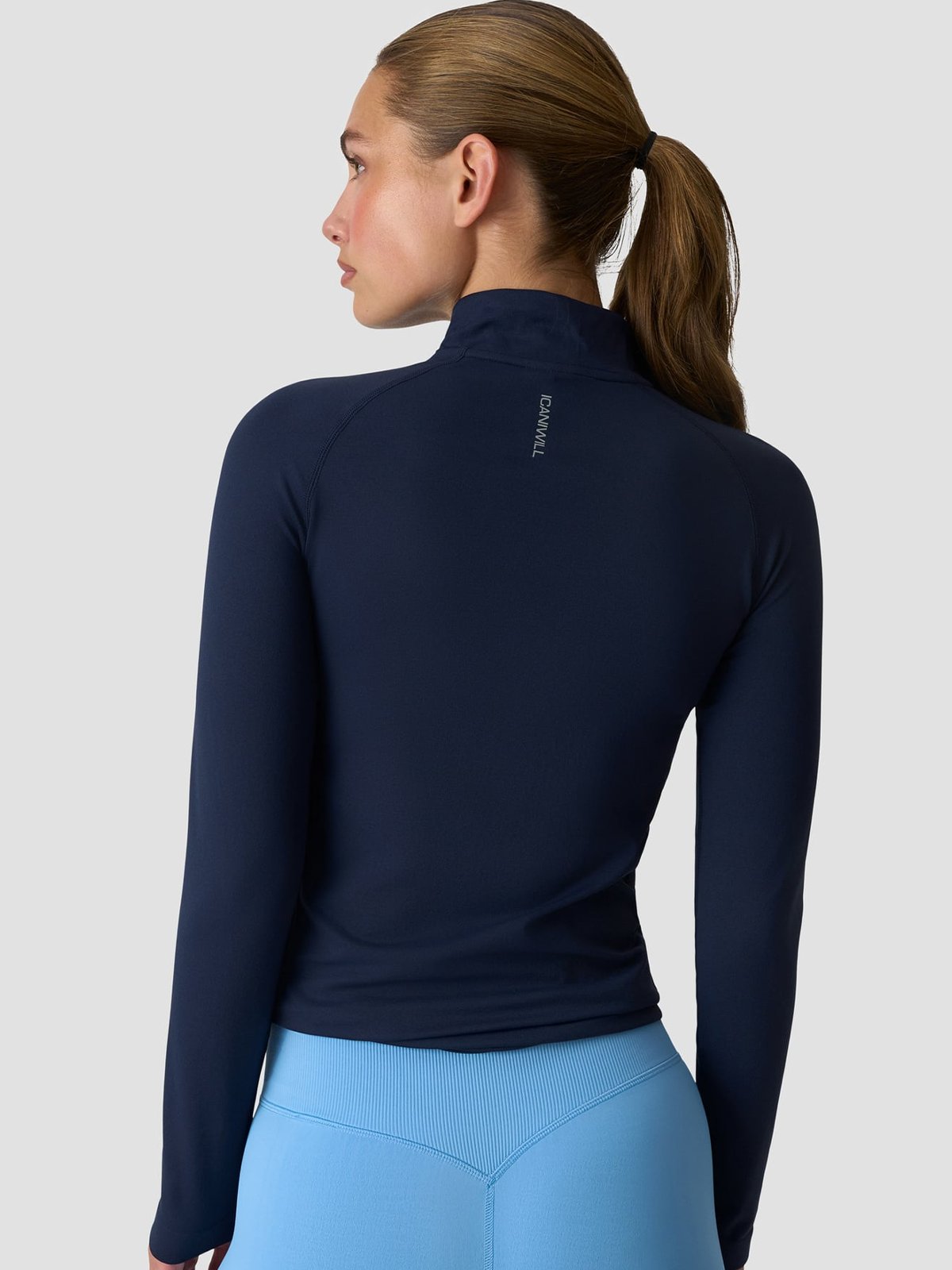 ICIW Define Seamless 1/2 Zip Midnight Blue