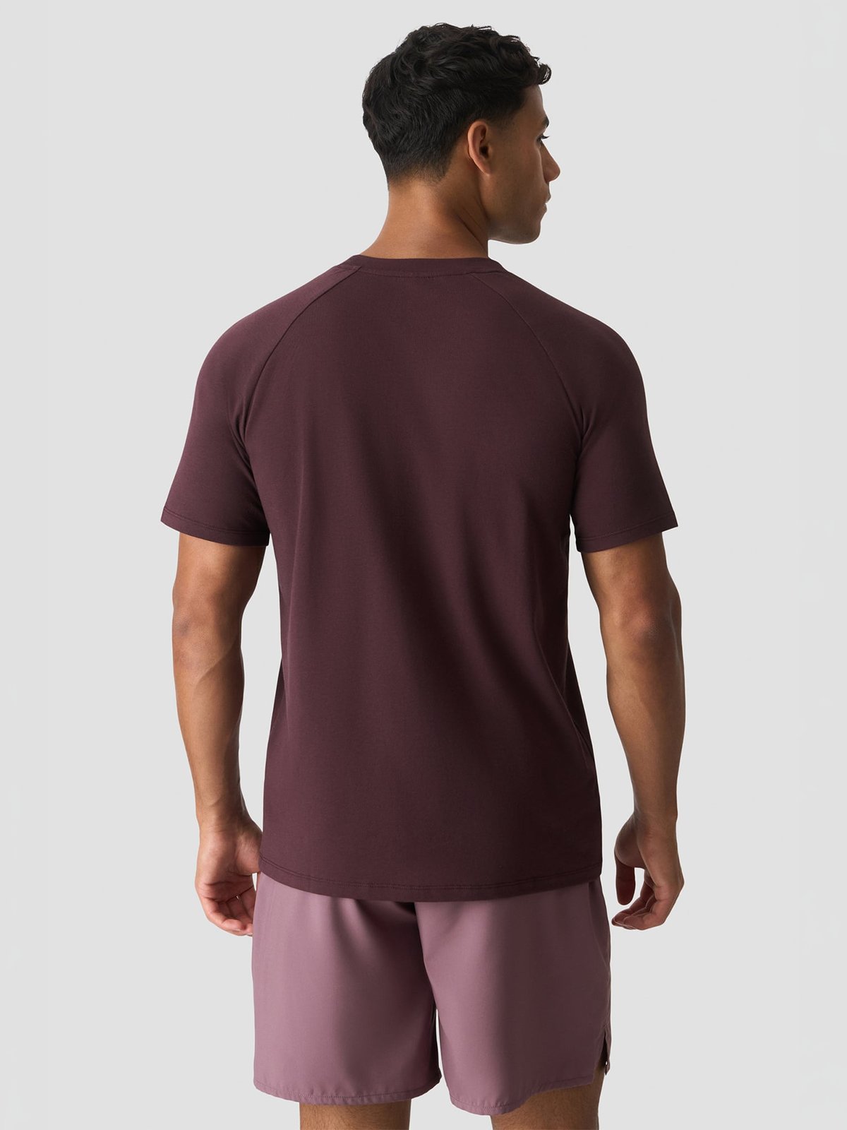 ICIW Workout Raglan Tee Espresso