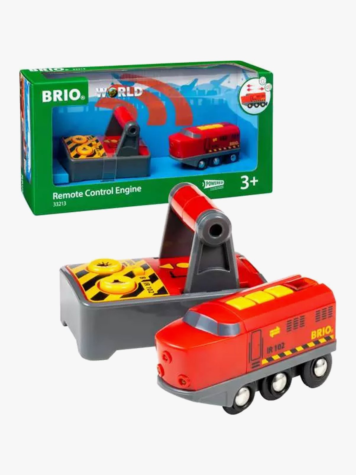 Brio ®World Lokomotiv R/C , A og B frekvens Flerfarget