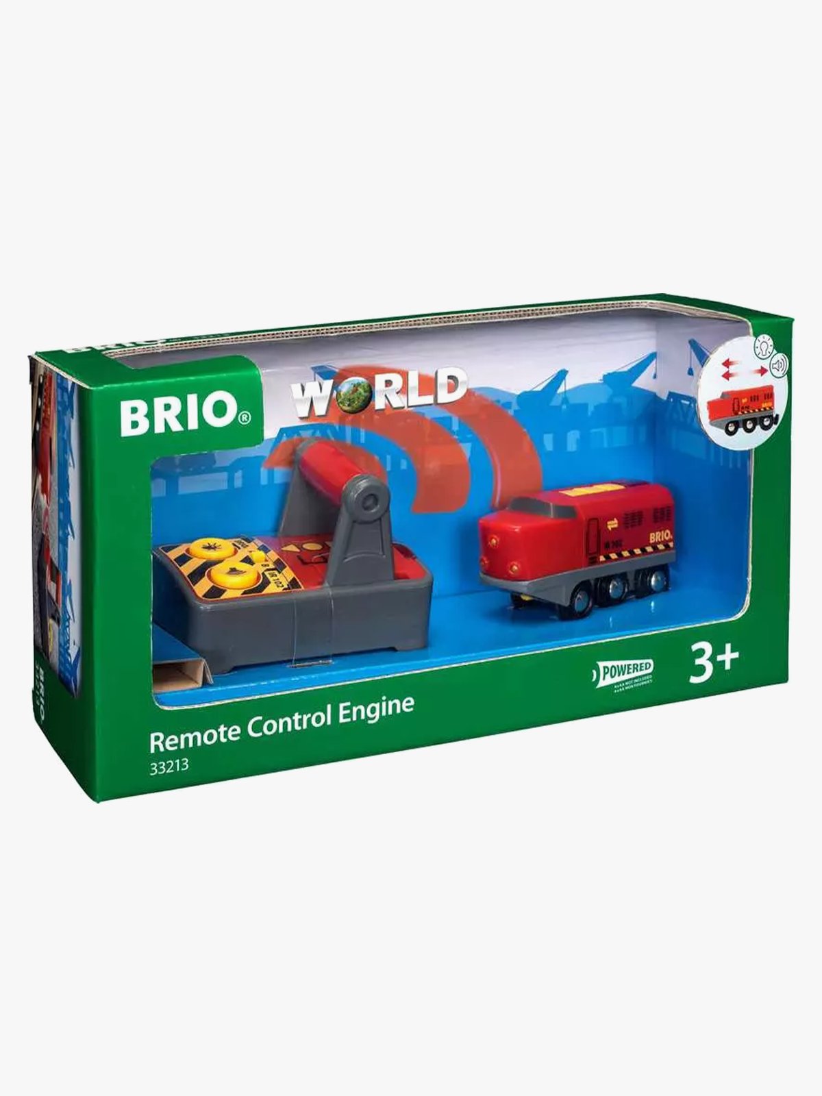 Brio ®World Lokomotiv R/C , A og B frekvens Flerfarget
