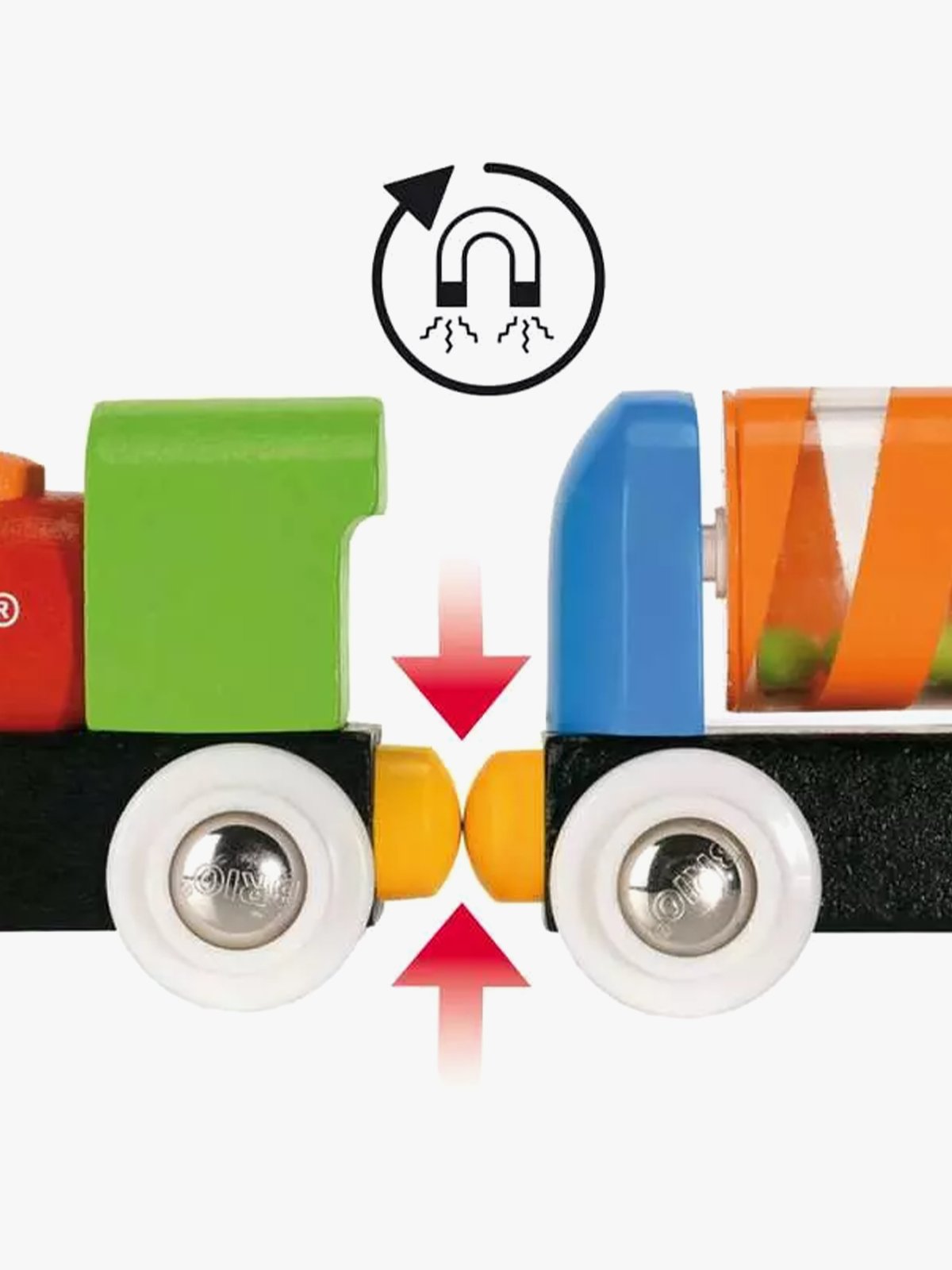 Brio Min første togbane, 18 deler Flerfarget