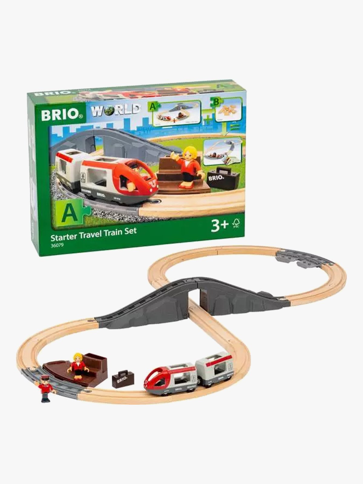 Brio Starter Travel Train Set Flerfarget