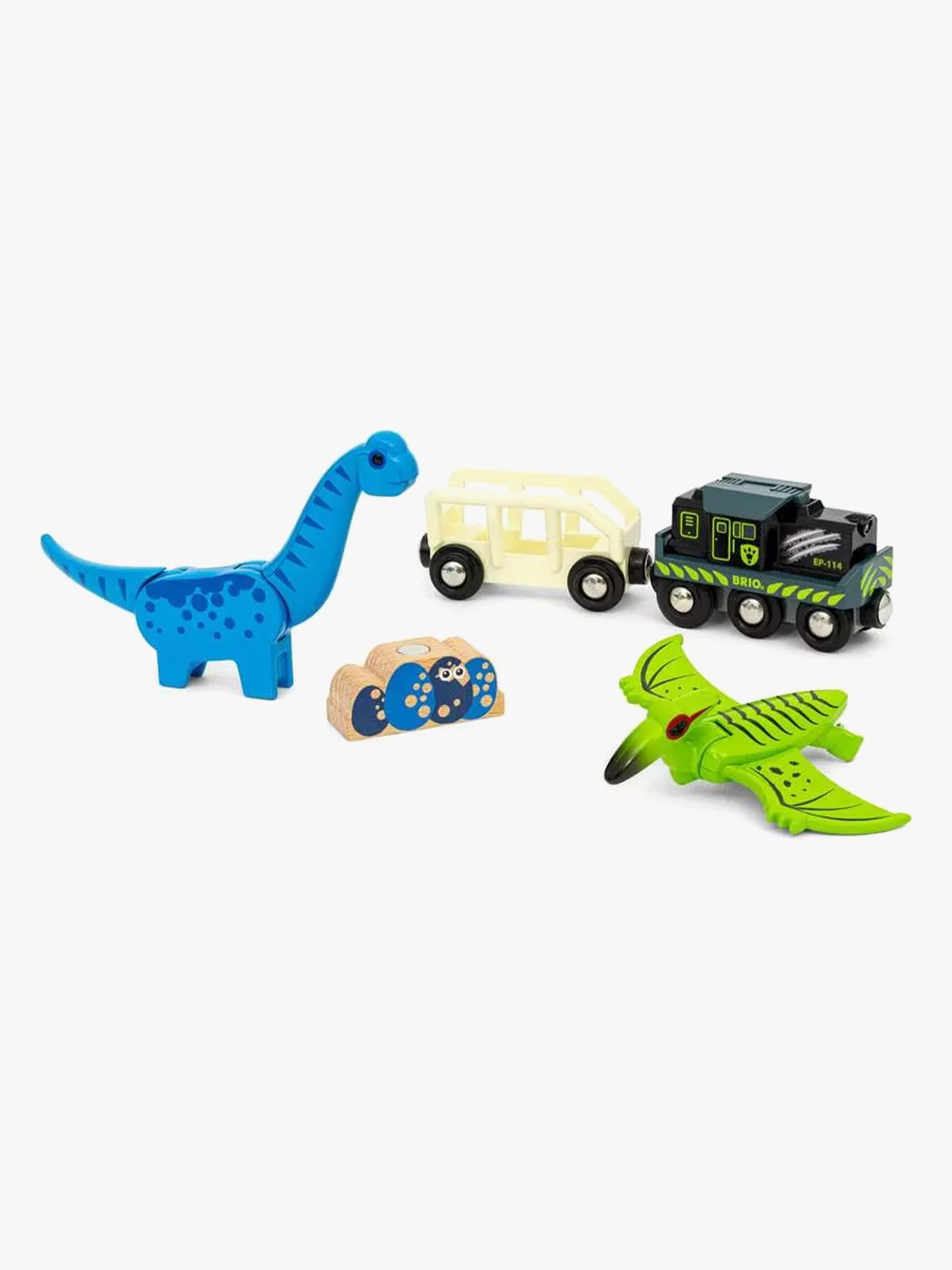 Brio Dinosaur Battery Train Flerfarget