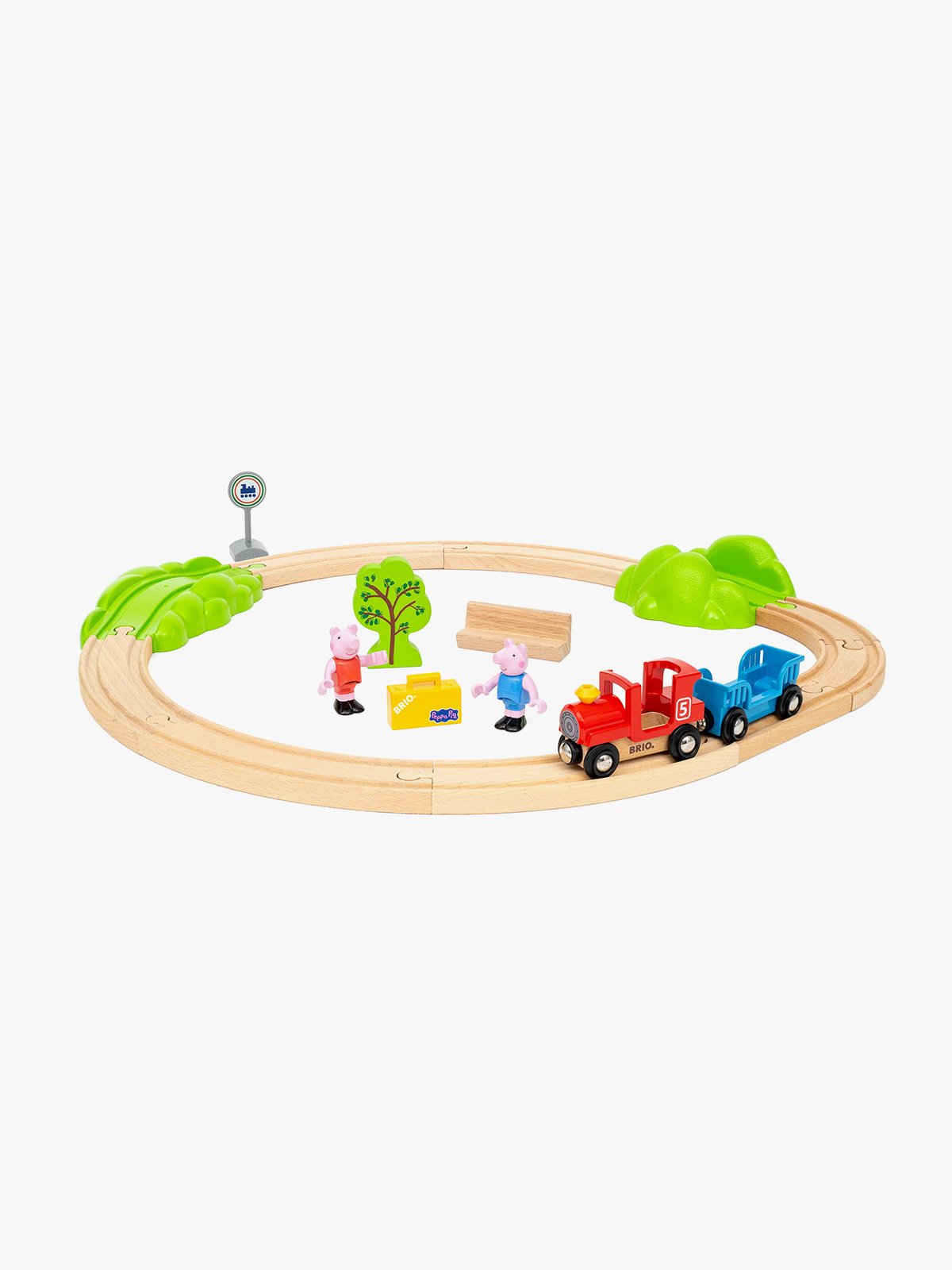 Brio ® Peppa Pig Train Set Flerfarget