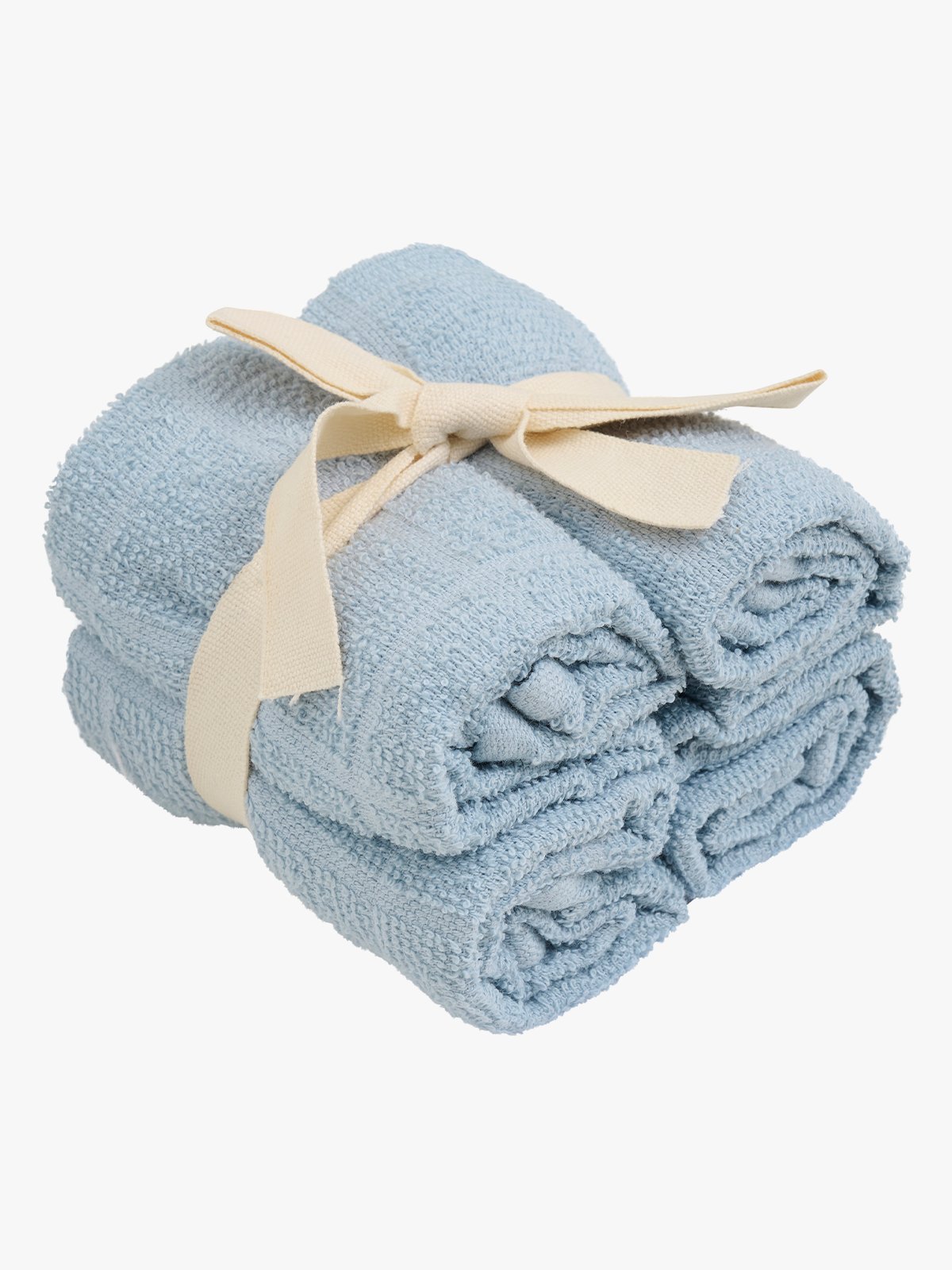 Pippi Facecloth (4-pack) Blå