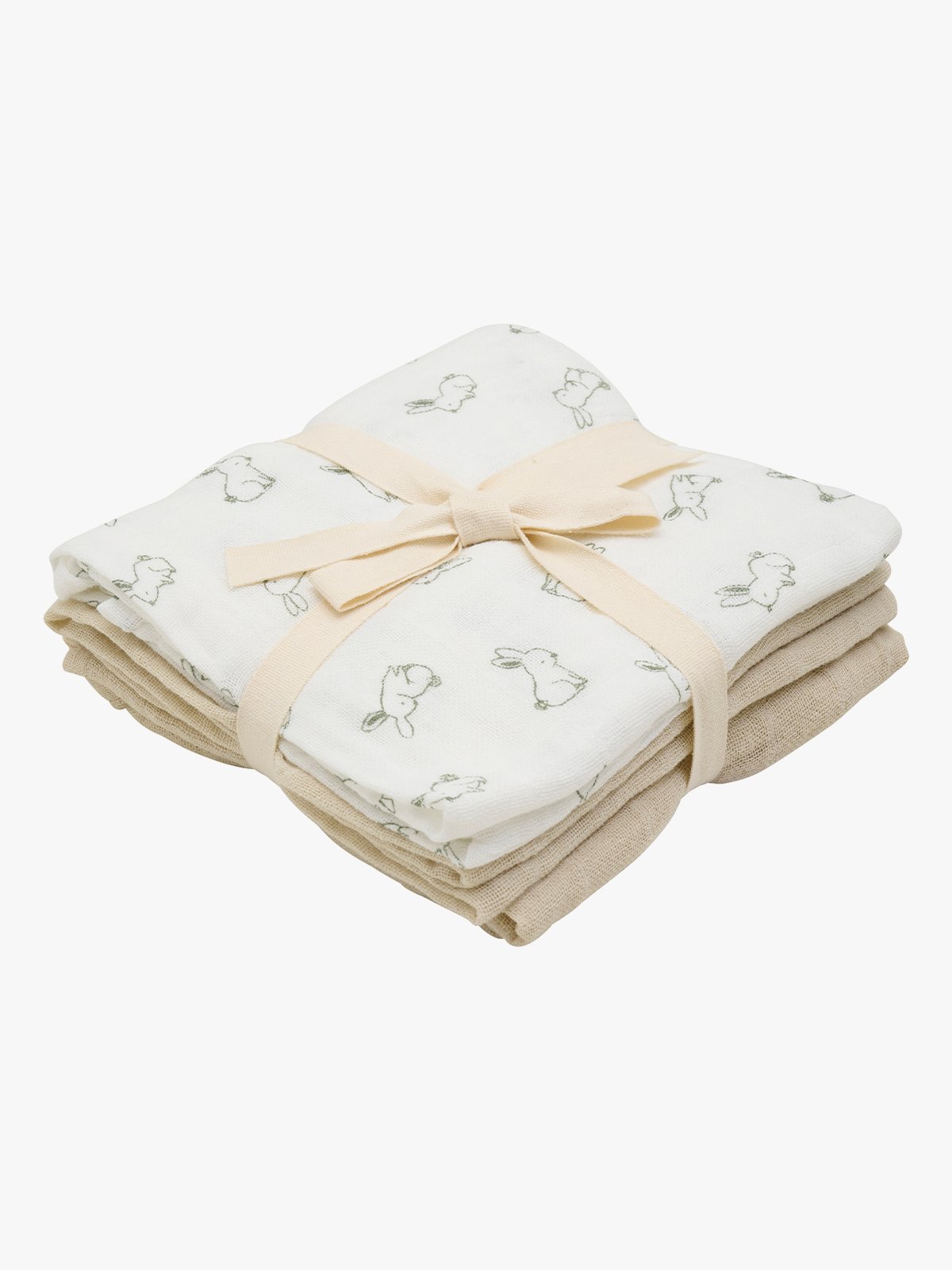 Pippi Cloth Muslin (3-pack) Beige