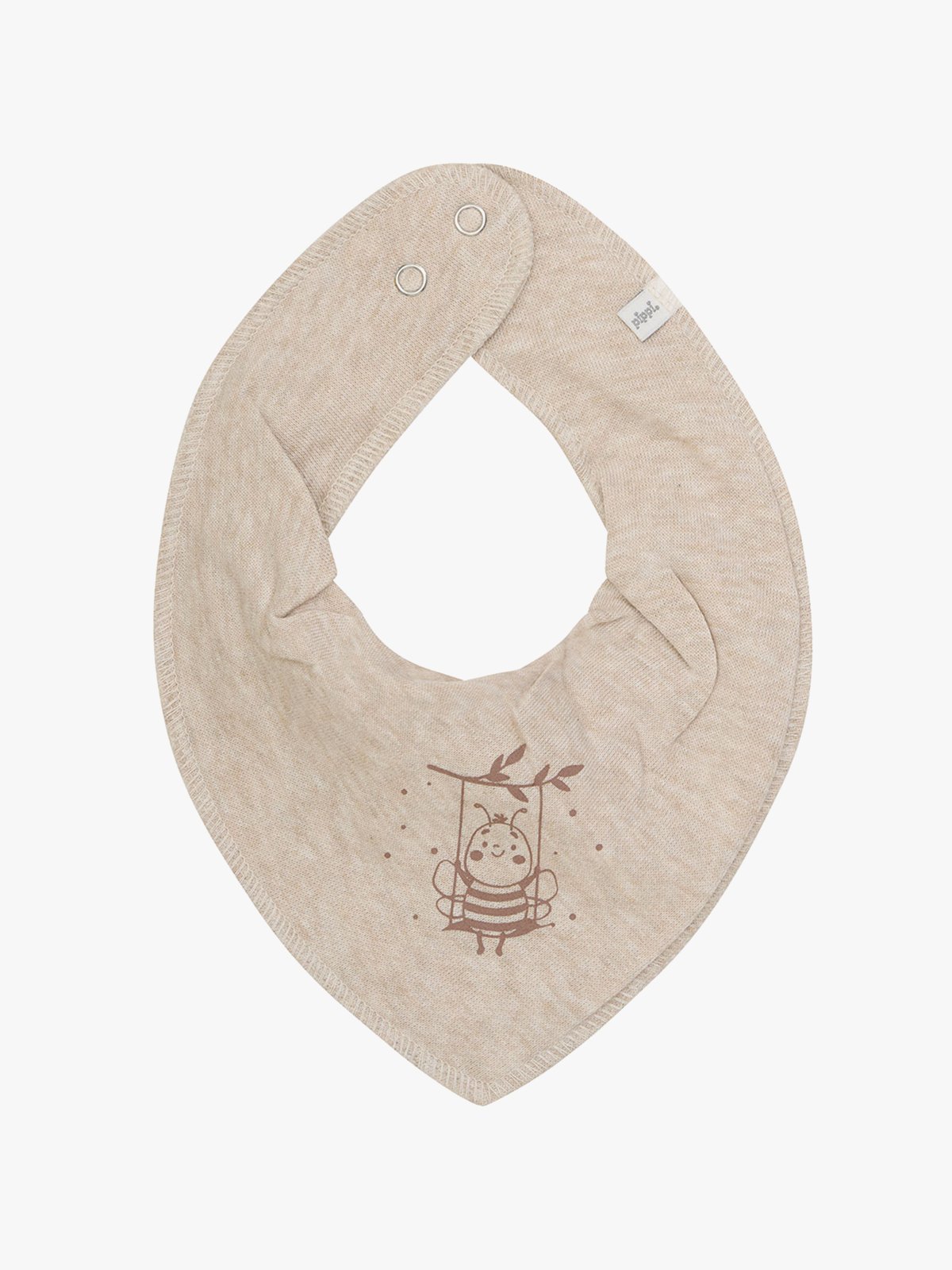 Pippi Bandana Bib Uni AOP (3-pack) Rainy Day