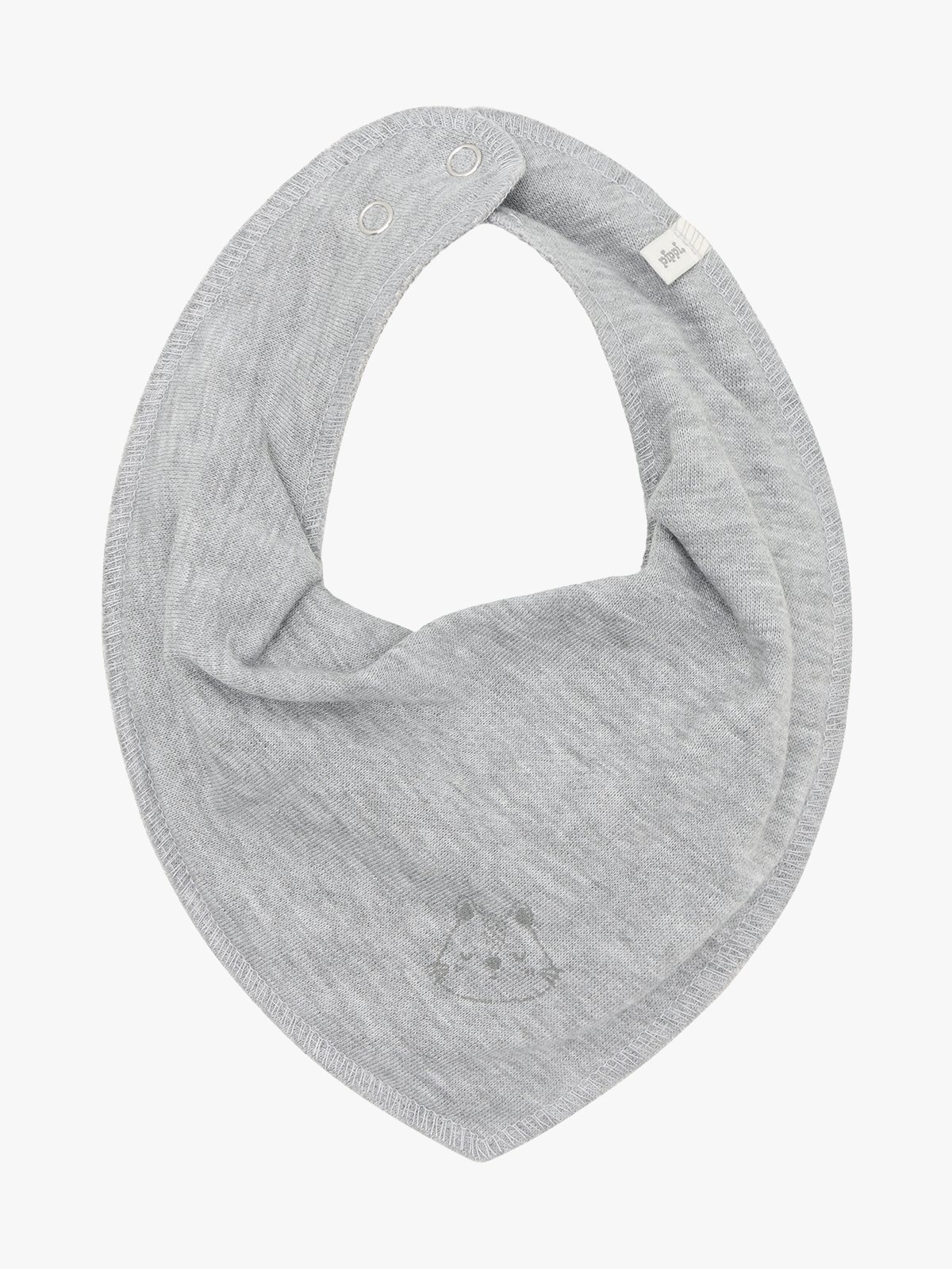 Pippi Bandana Bib Uni -AOP (3-pack) Grå