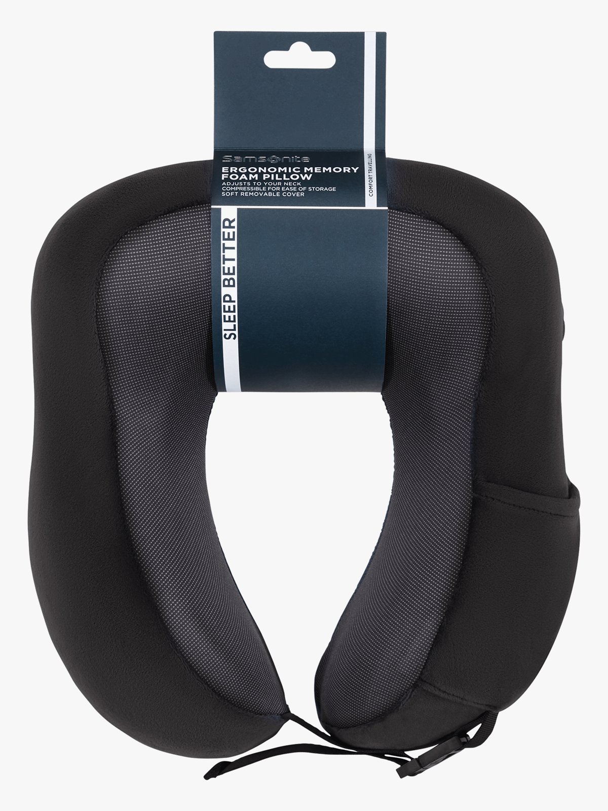 Samsonite Ta Revolution Memory Foam Pillow Svart
