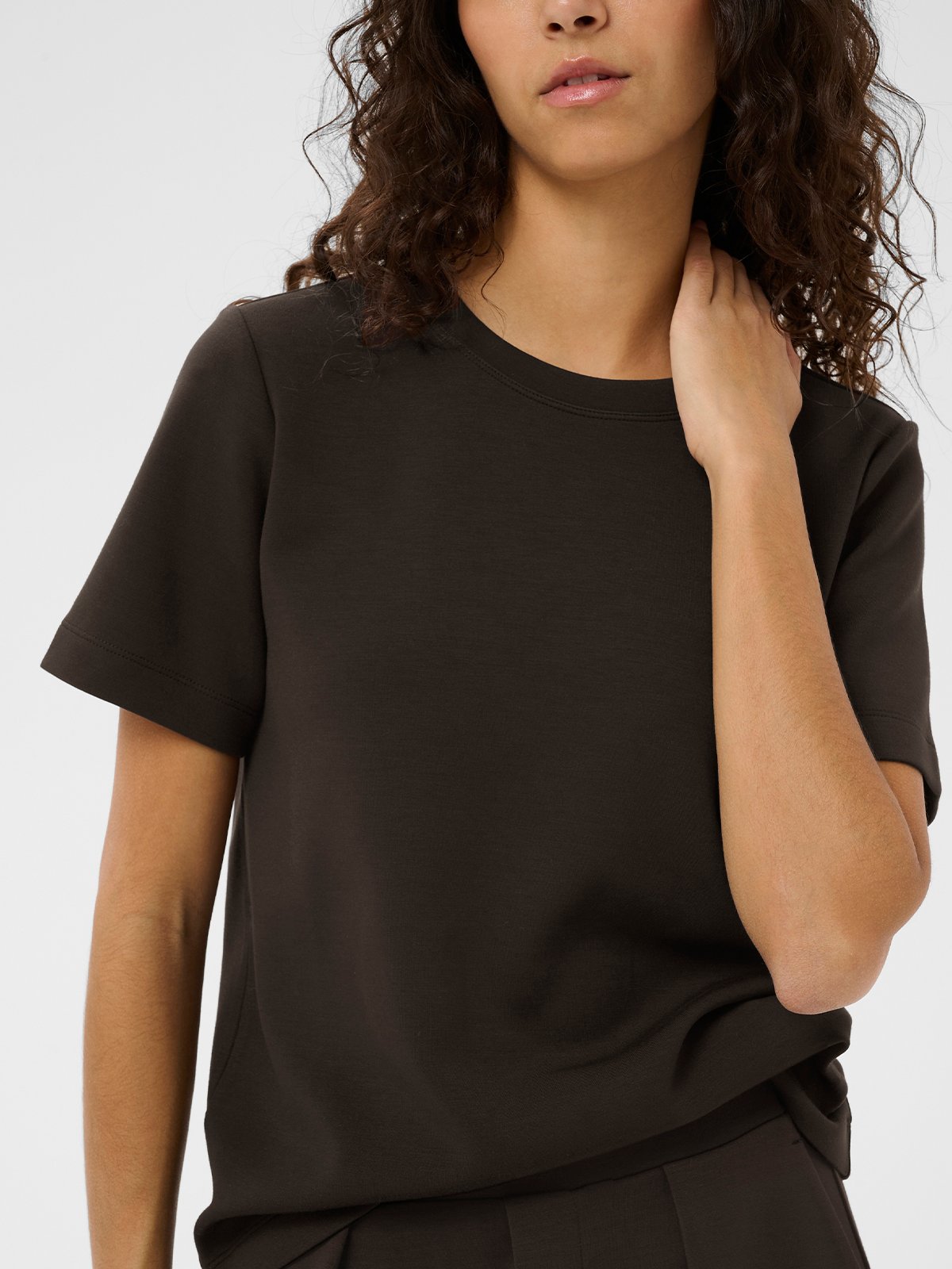InWear Vincent Karmen T-Shirt Chocolate Brown