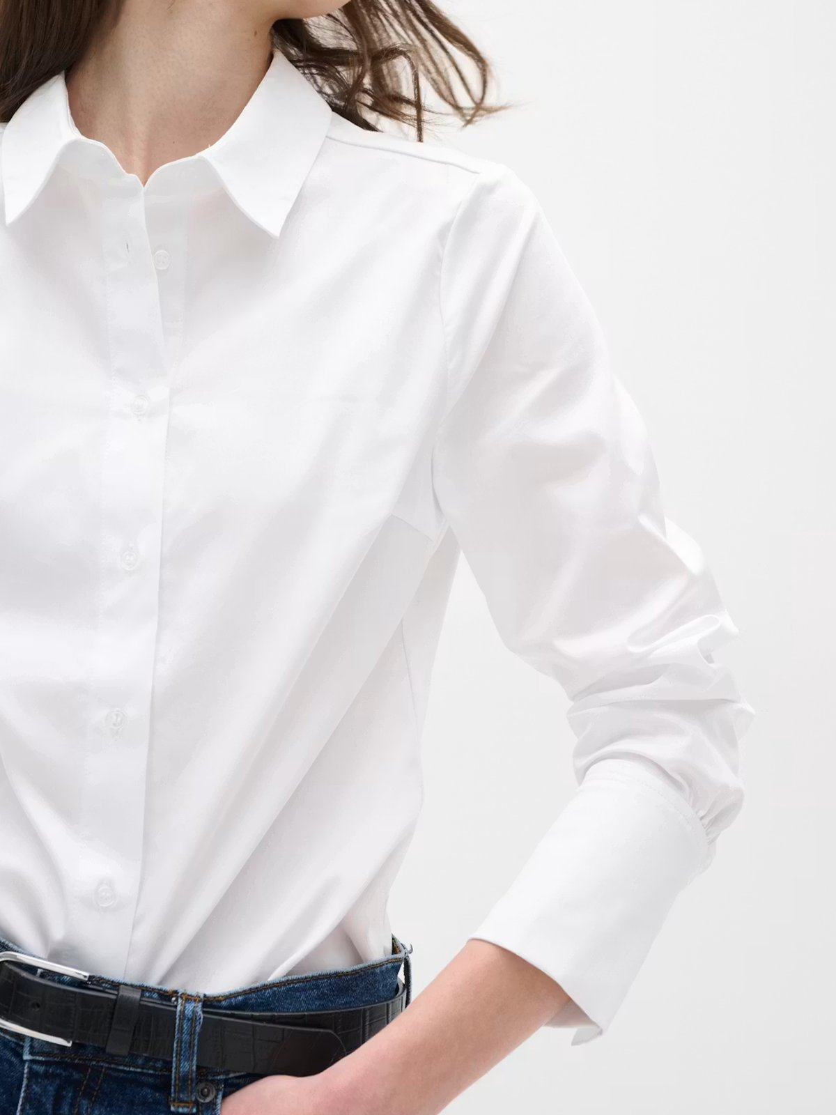 InWear Cally Shirt Long Sleeve Pure White