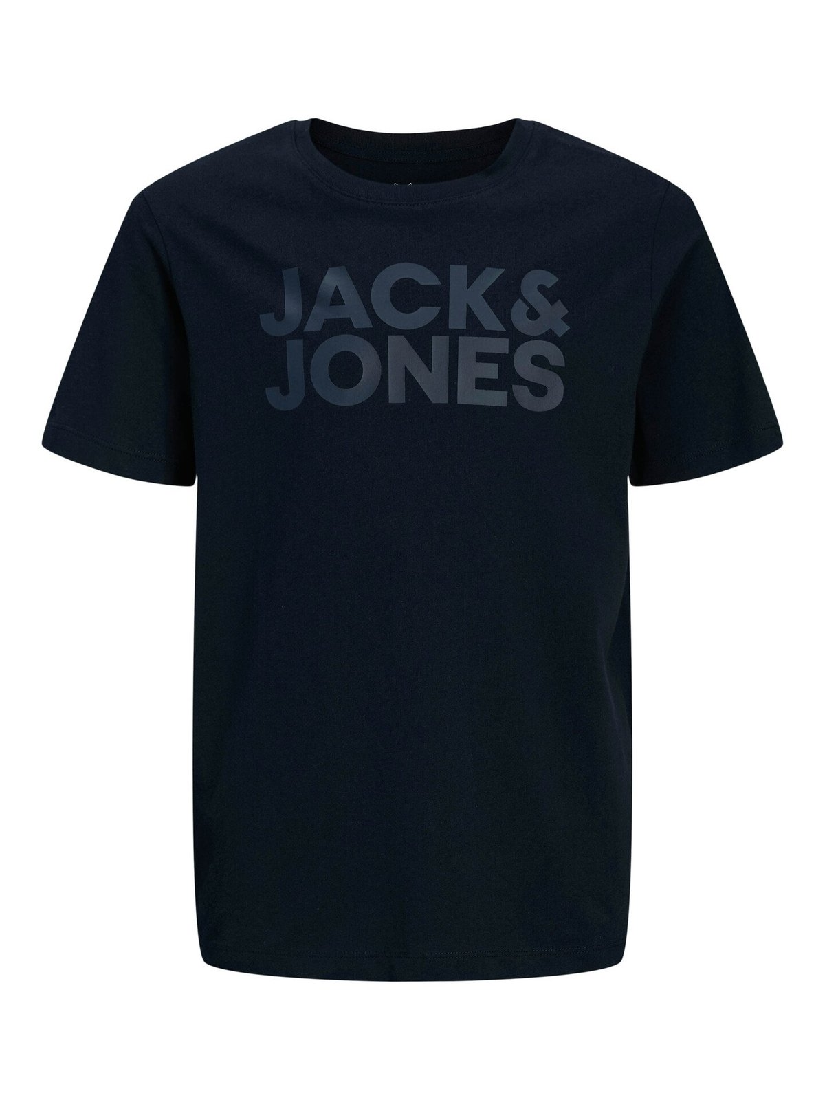 Jack and Jones Junior Corp Logo Tee O-Neck Jnr Black