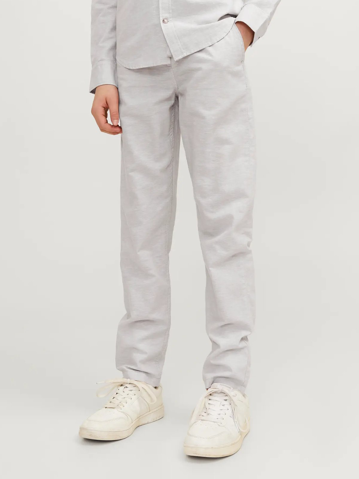 Jack and Jones Junior Kane Summer Jogger Jnr Crockery Melange